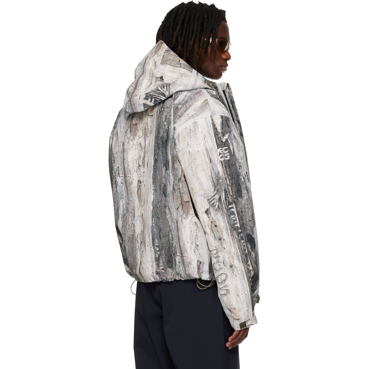  Rcos Beige & Khaki Sequoia Shell Jacket 