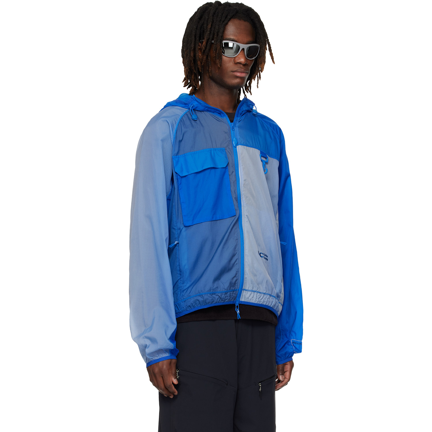  Rcos Navy Griffith Running Jacket 