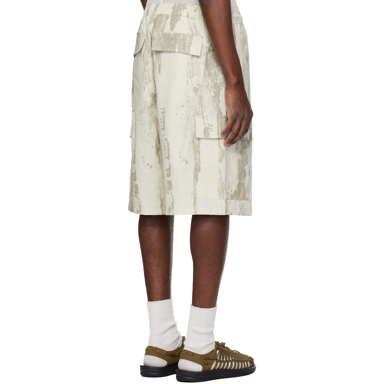  Rcos Beige & Gray Sierra Shorts 