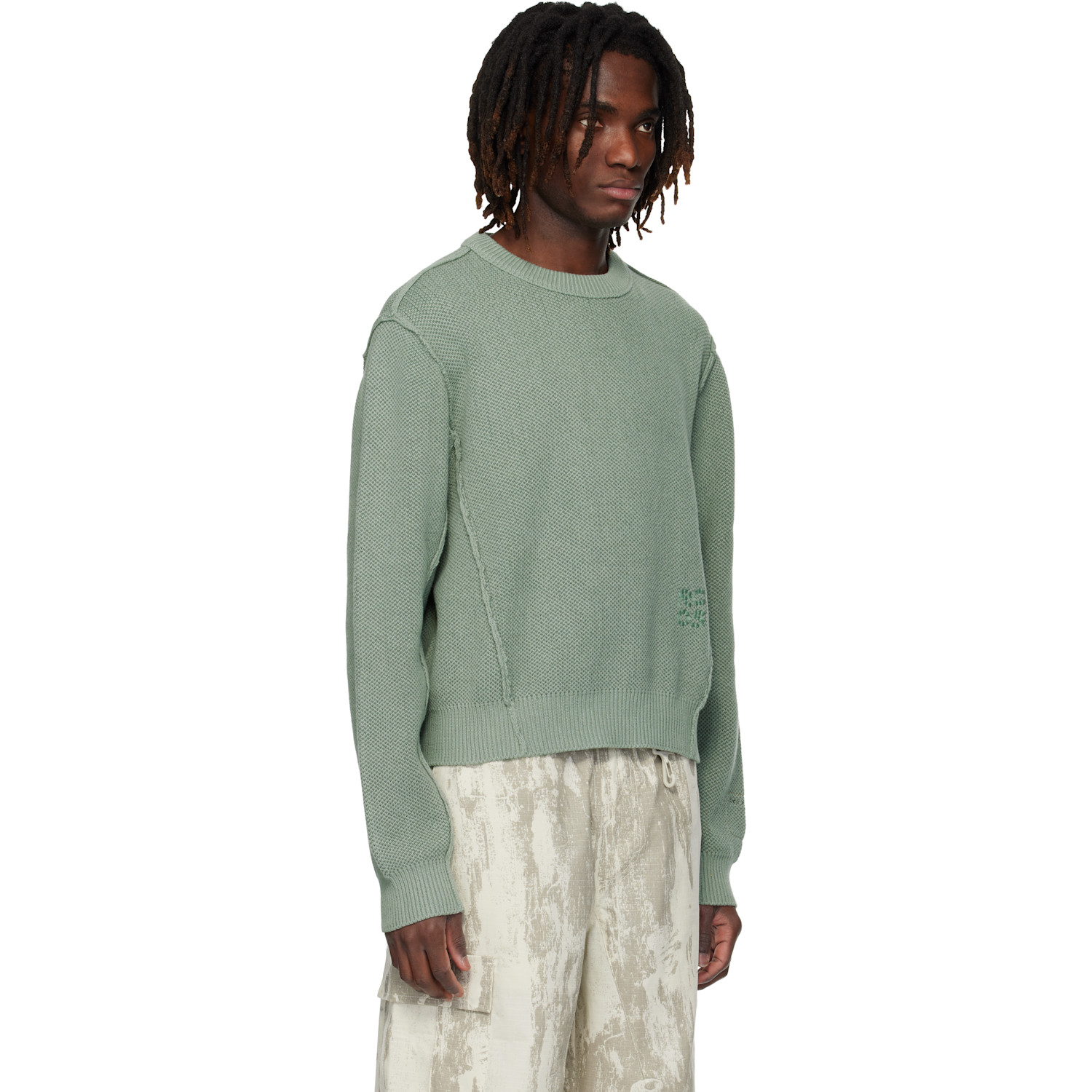  Rcos Pull Vert Sequoia En Tricot 