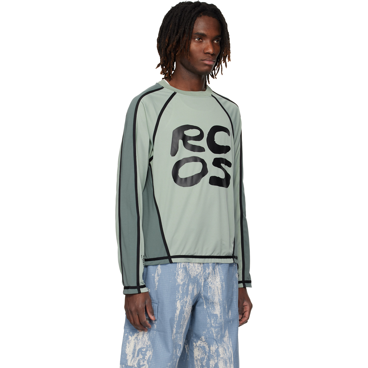  Rcos Green Sierra Bike Jersey T-shirt 