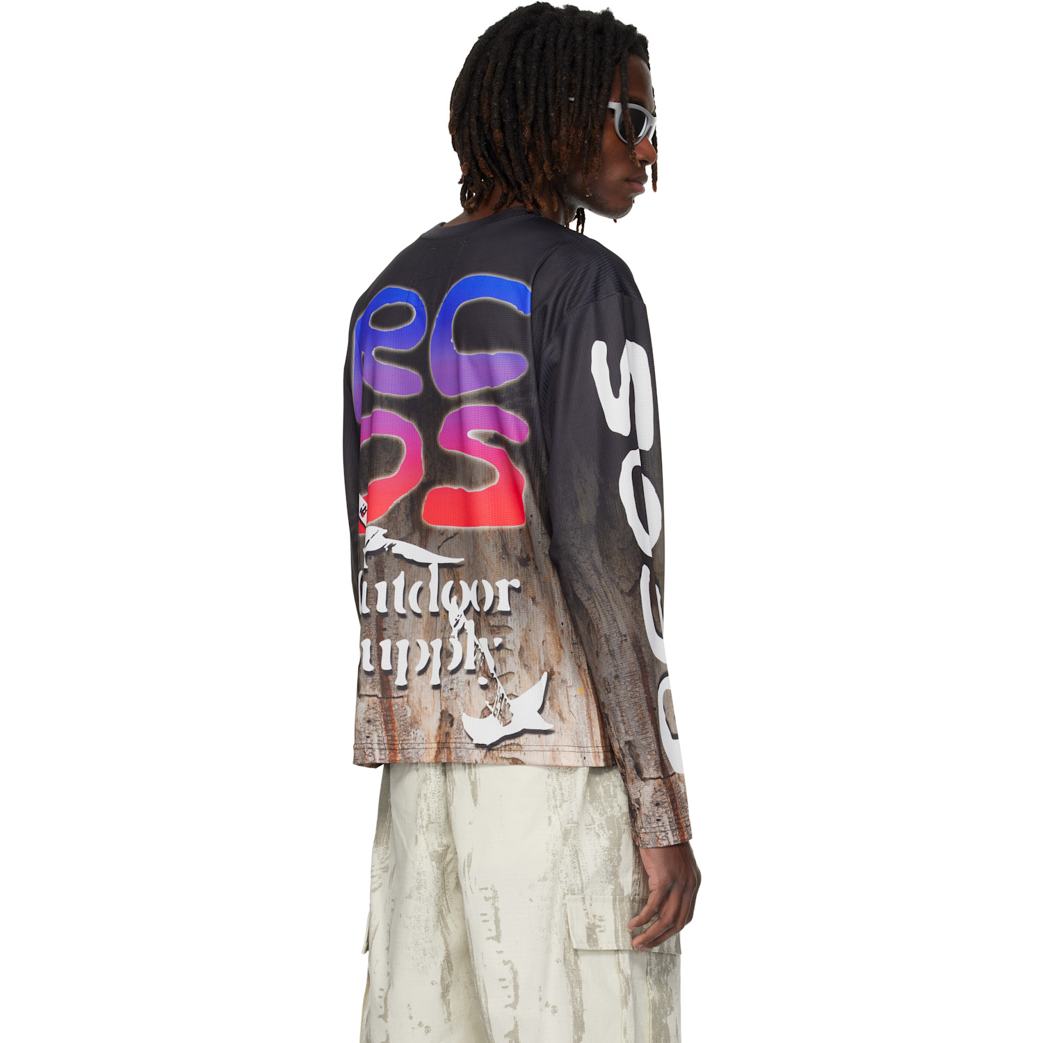  Rcos Black & Khaki Owens Jersey T-shirt 