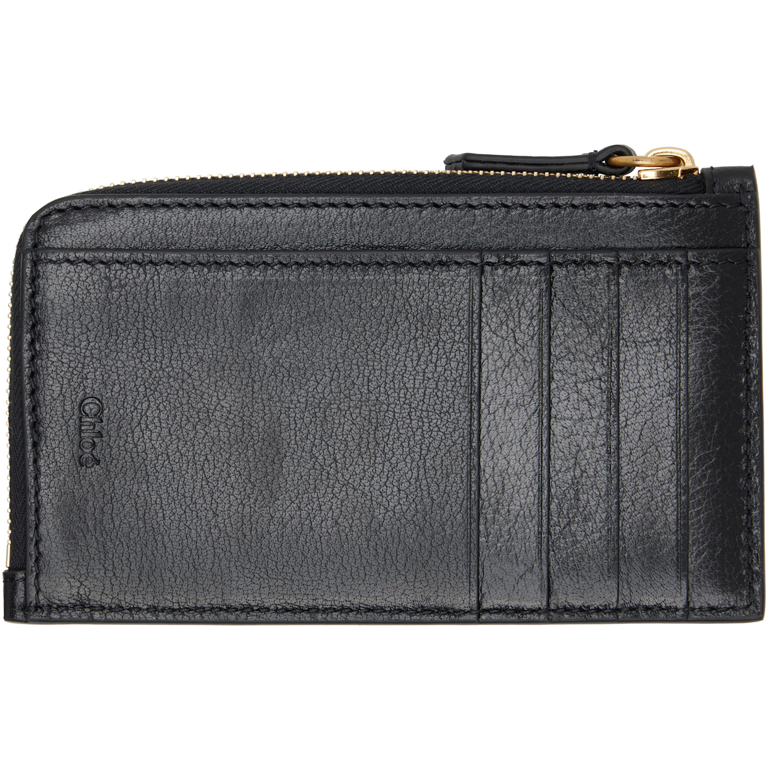  Chloé Black Small Paddington Card Holder 