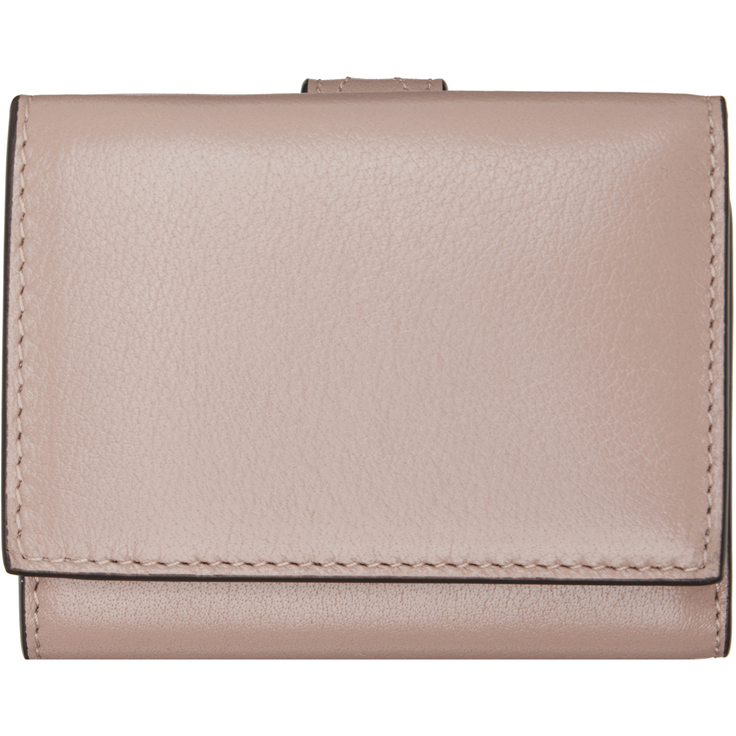 Chloé Pink Mini Paddington Tri-fold Wallet 