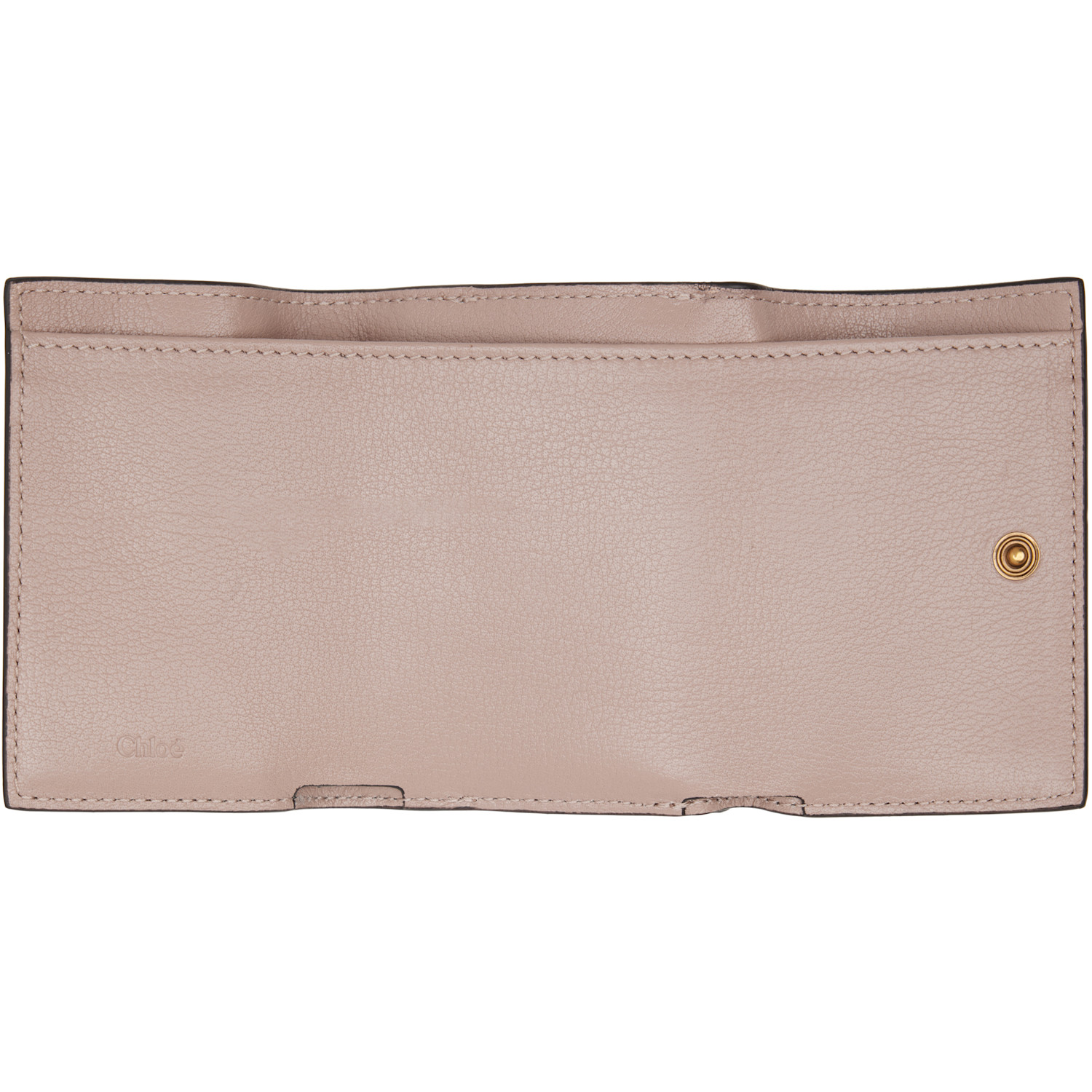  Chloé Pink Mini Paddington Tri-fold Wallet 