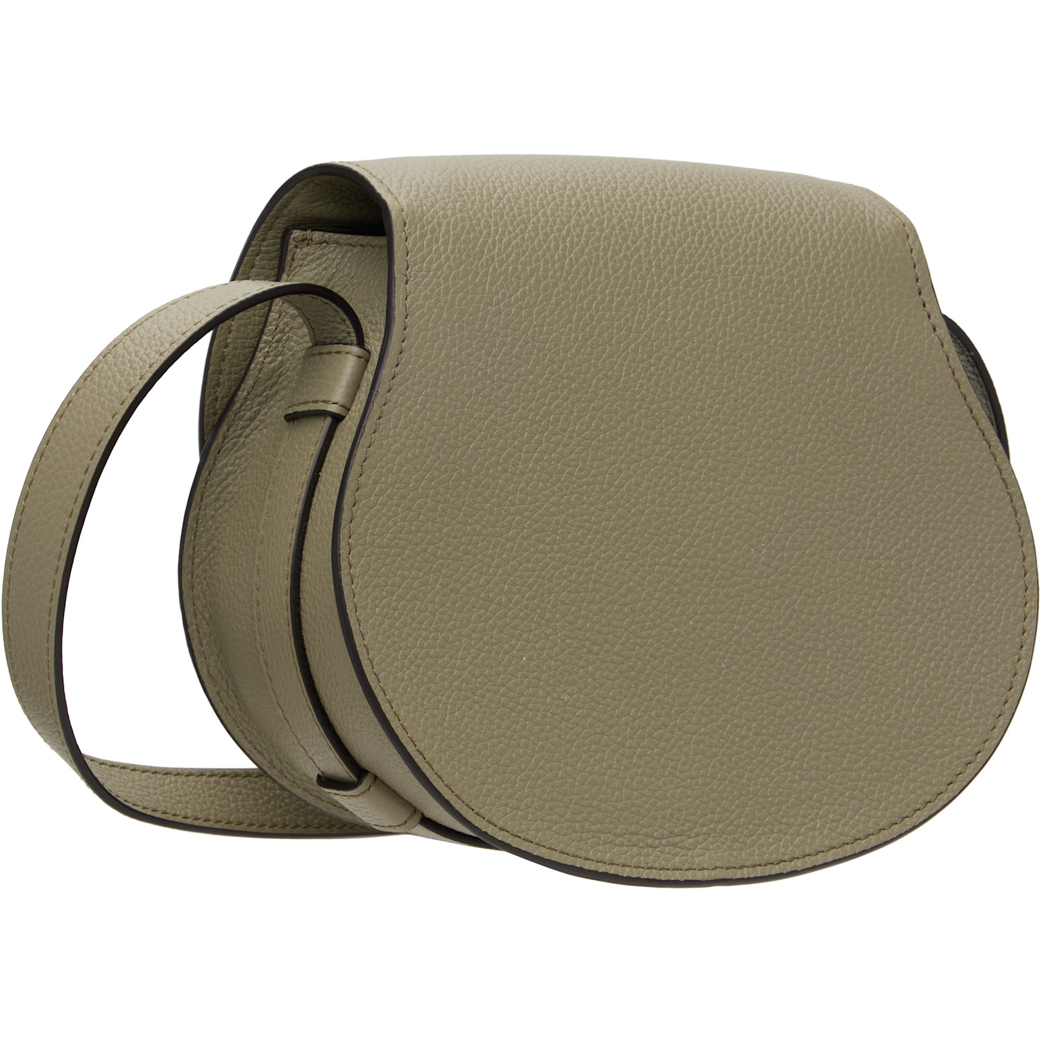  Chloé Taupe Small Marcie Saddle Bag 