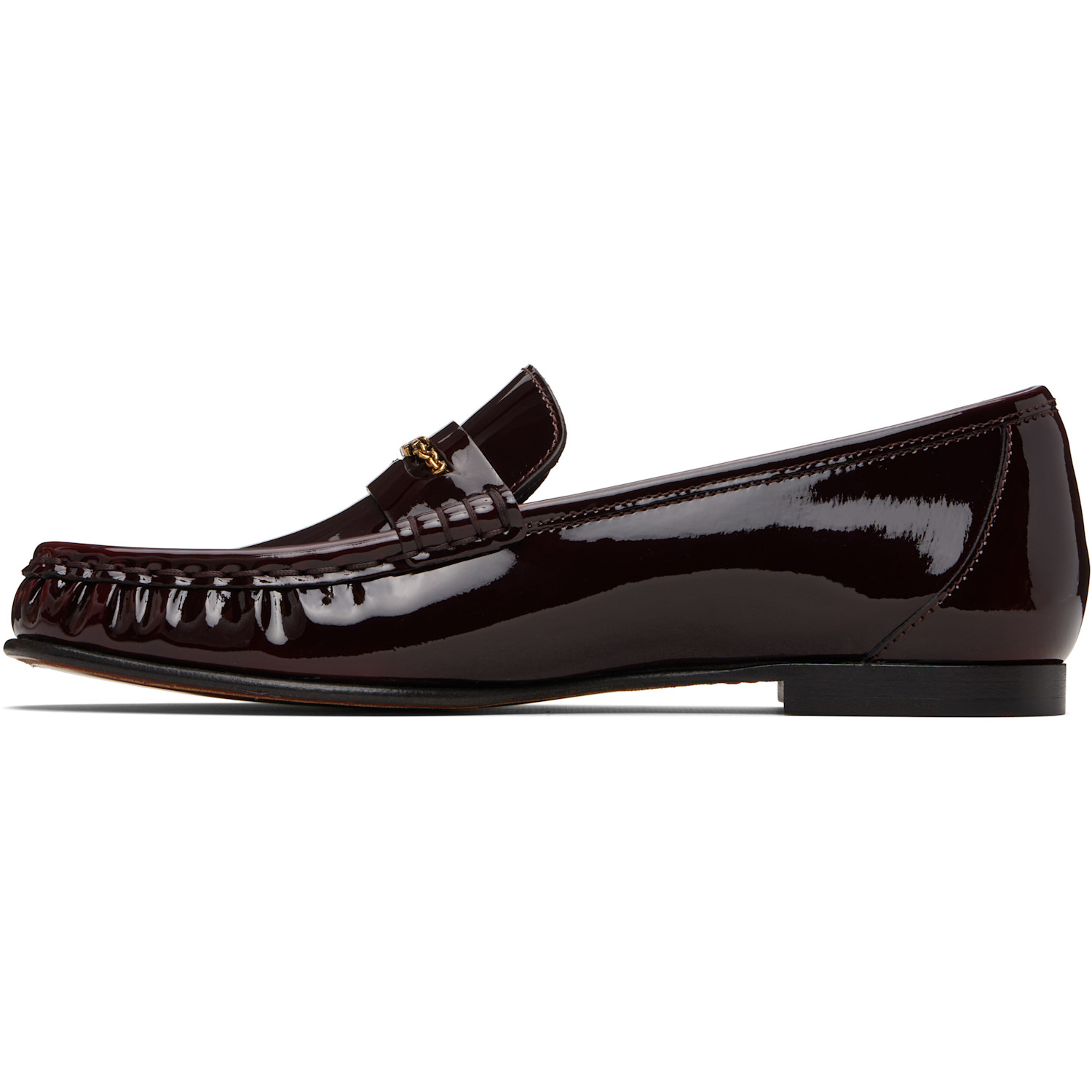  Chloé Burgundy 'chloé' Loafers 
