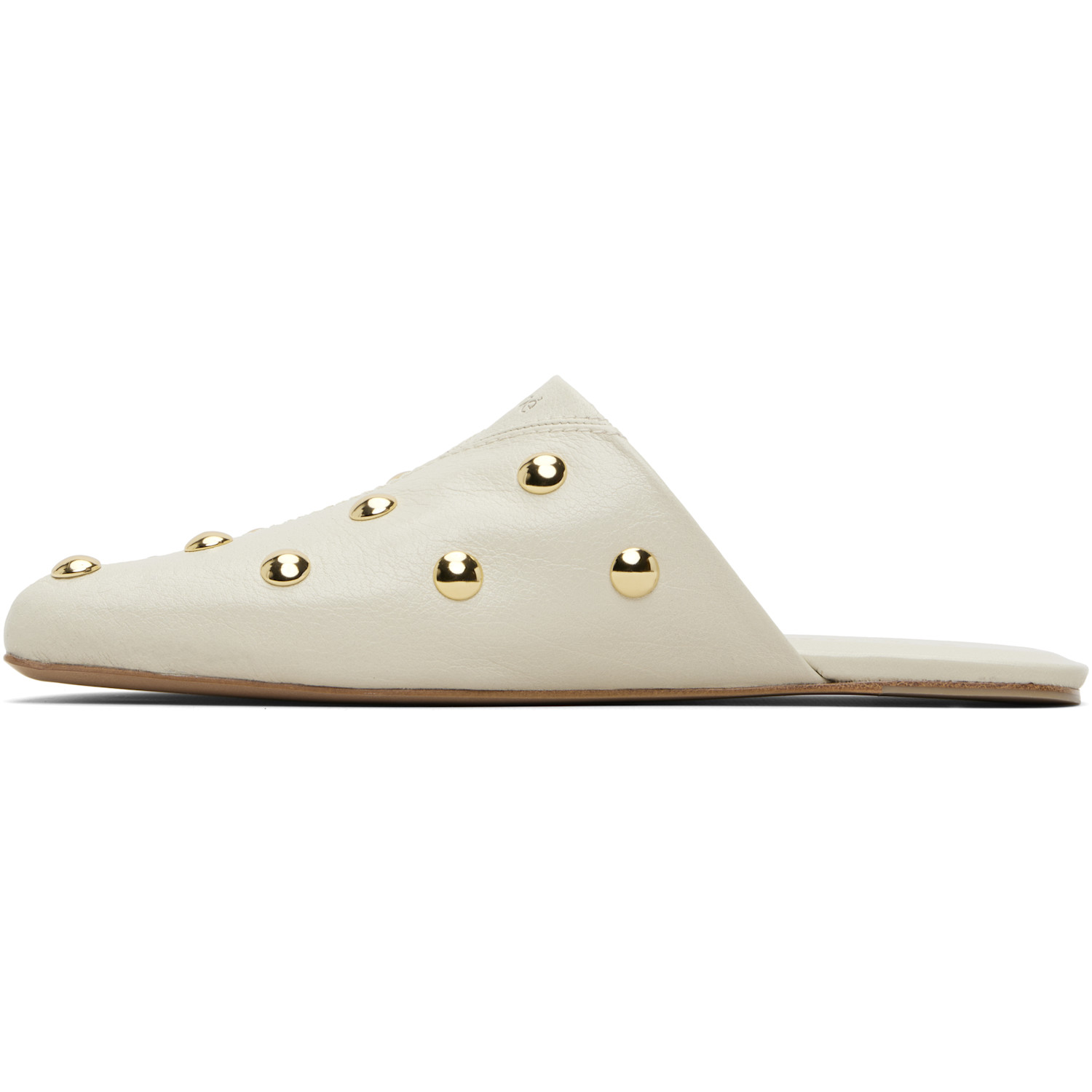  Chloé Off-white Rita Mule Flats 