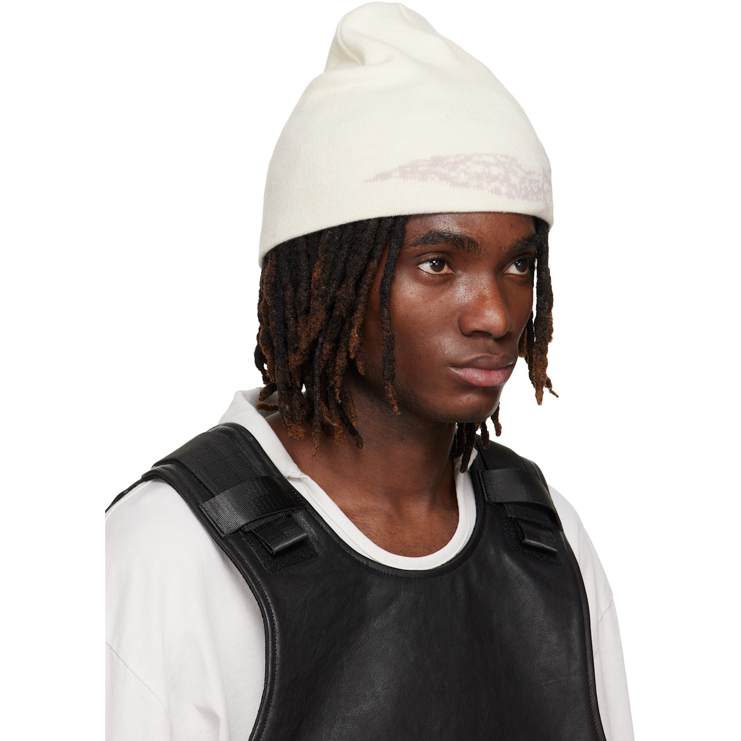  Alexander Digenova Off-white Logo Beanie 