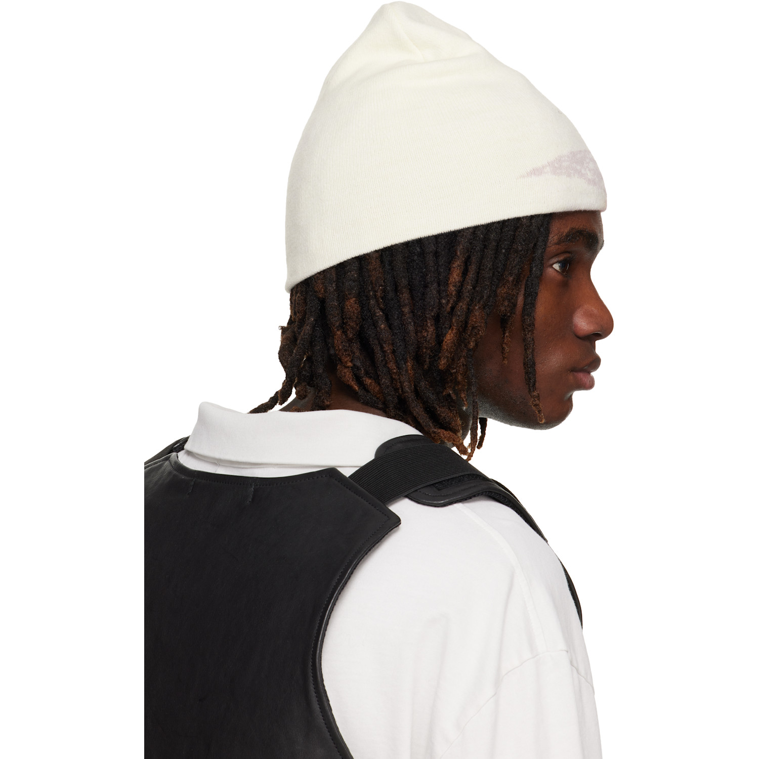  Alexander Digenova Off-white Logo Beanie 