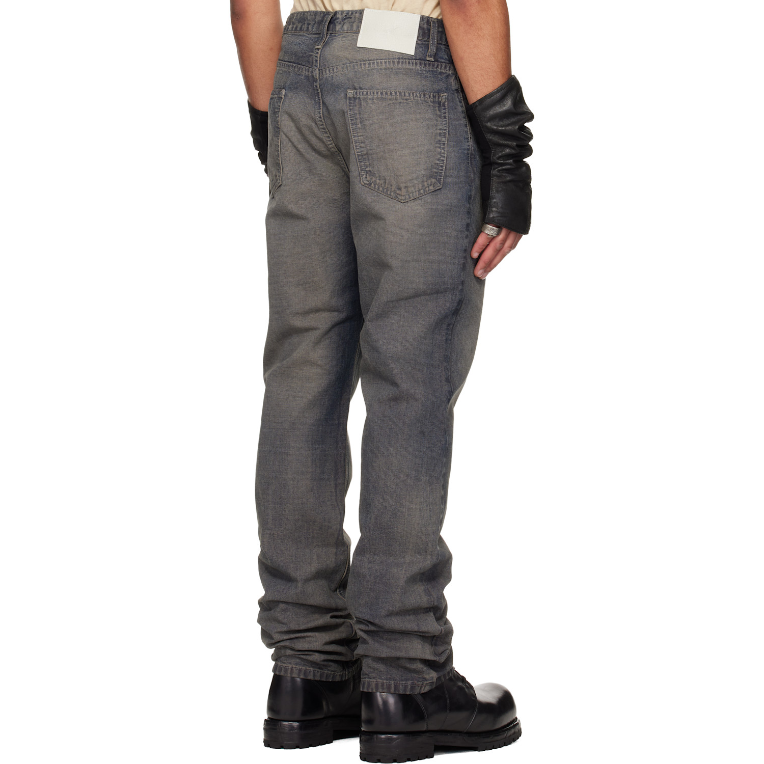  Alexander Digenova Navy Classic Straight Leg Jeans 