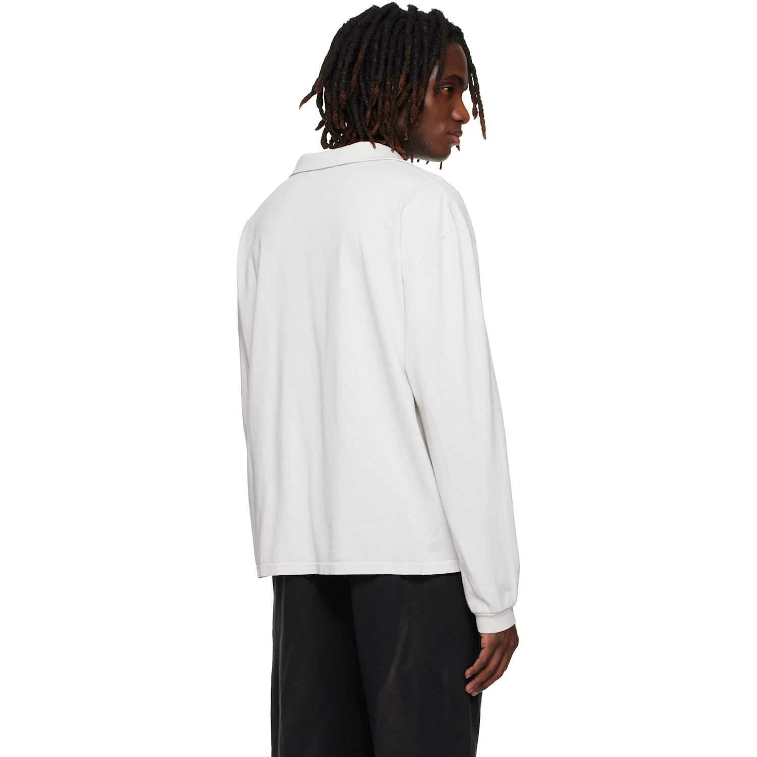  Alexander Digenova Off-white Pete Long Sleeve Polo 