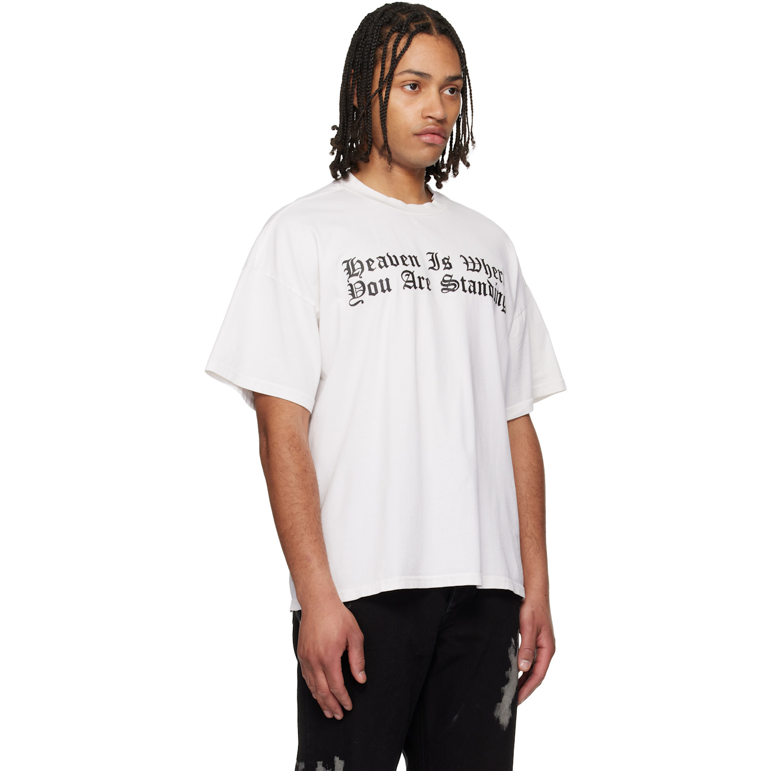  Alexander Digenova Off-white 'heaven Is Where' T-shirt 