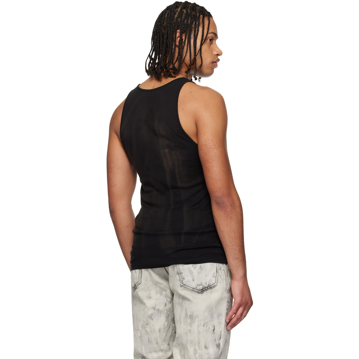  Alexander Digenova Black Faded Tank Top 