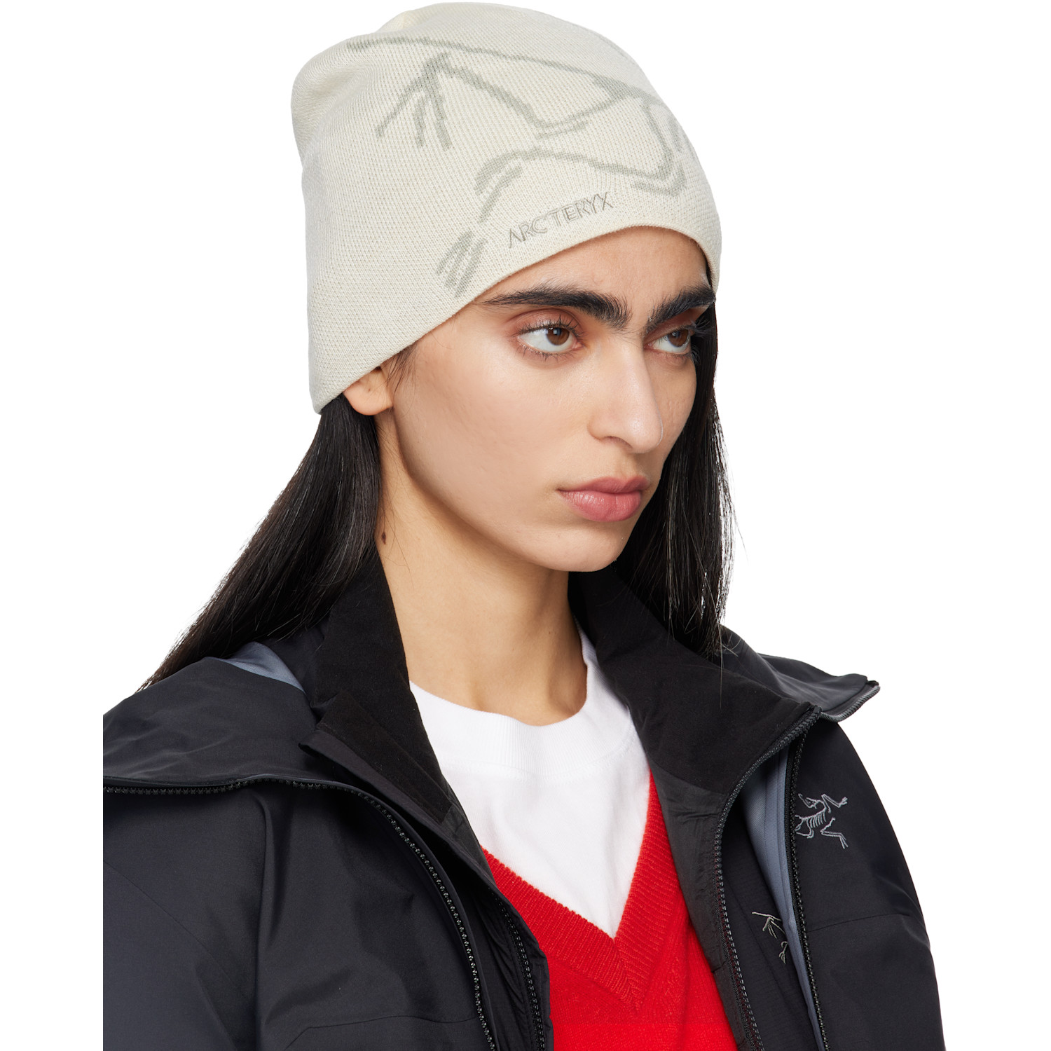  Arc'teryx Off-white Bird Head Beanie 