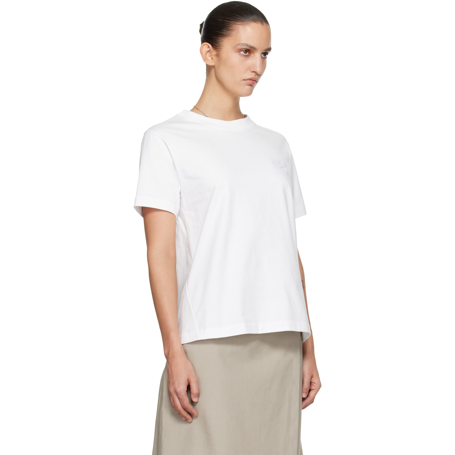  Arc'teryx White Kragg Cotton Little Bird Crew S/s T-shirt 