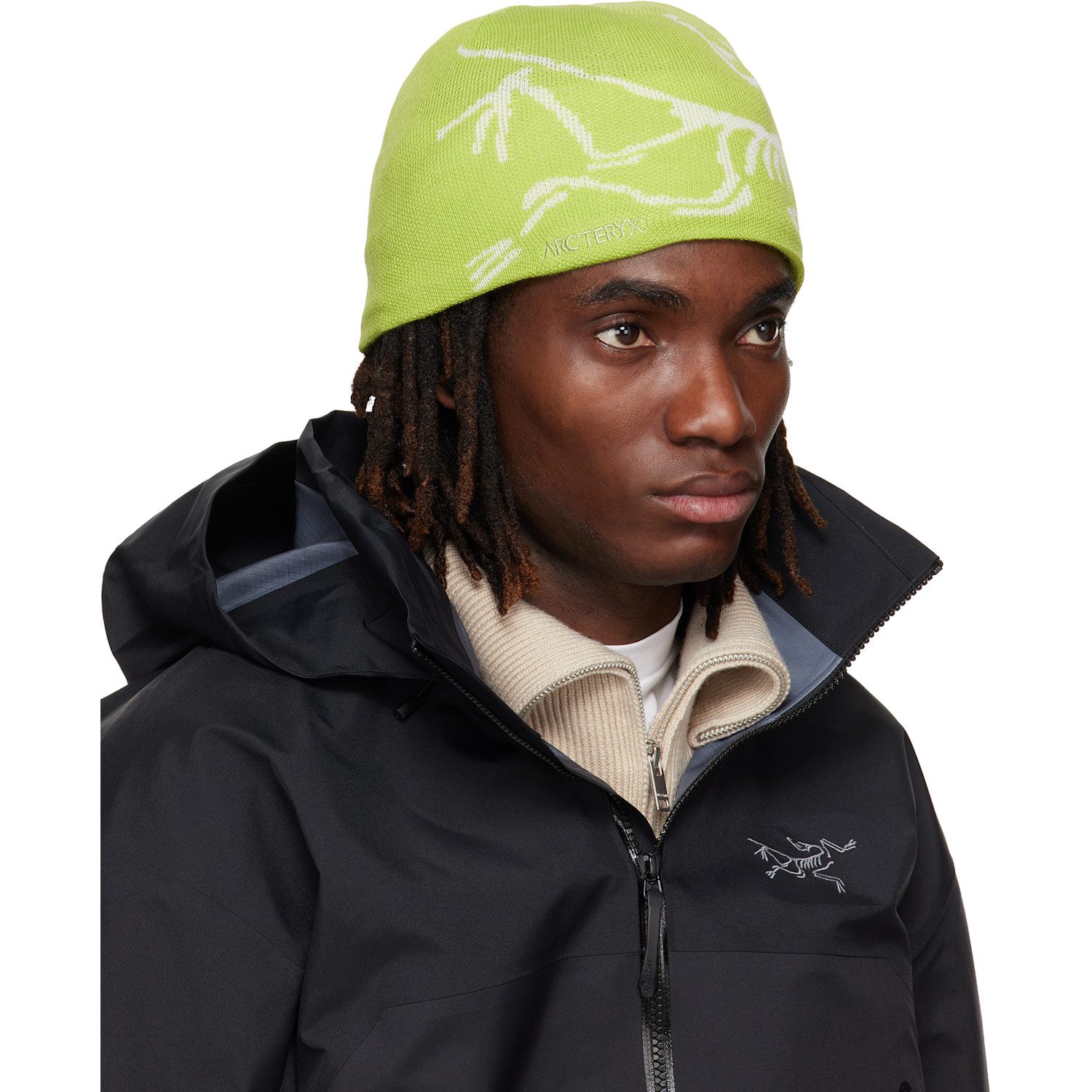  Arc'teryx Green Bird Head Beanie 