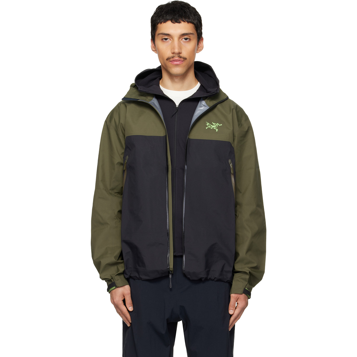 Arc'teryx Green & Black Beta Jacket