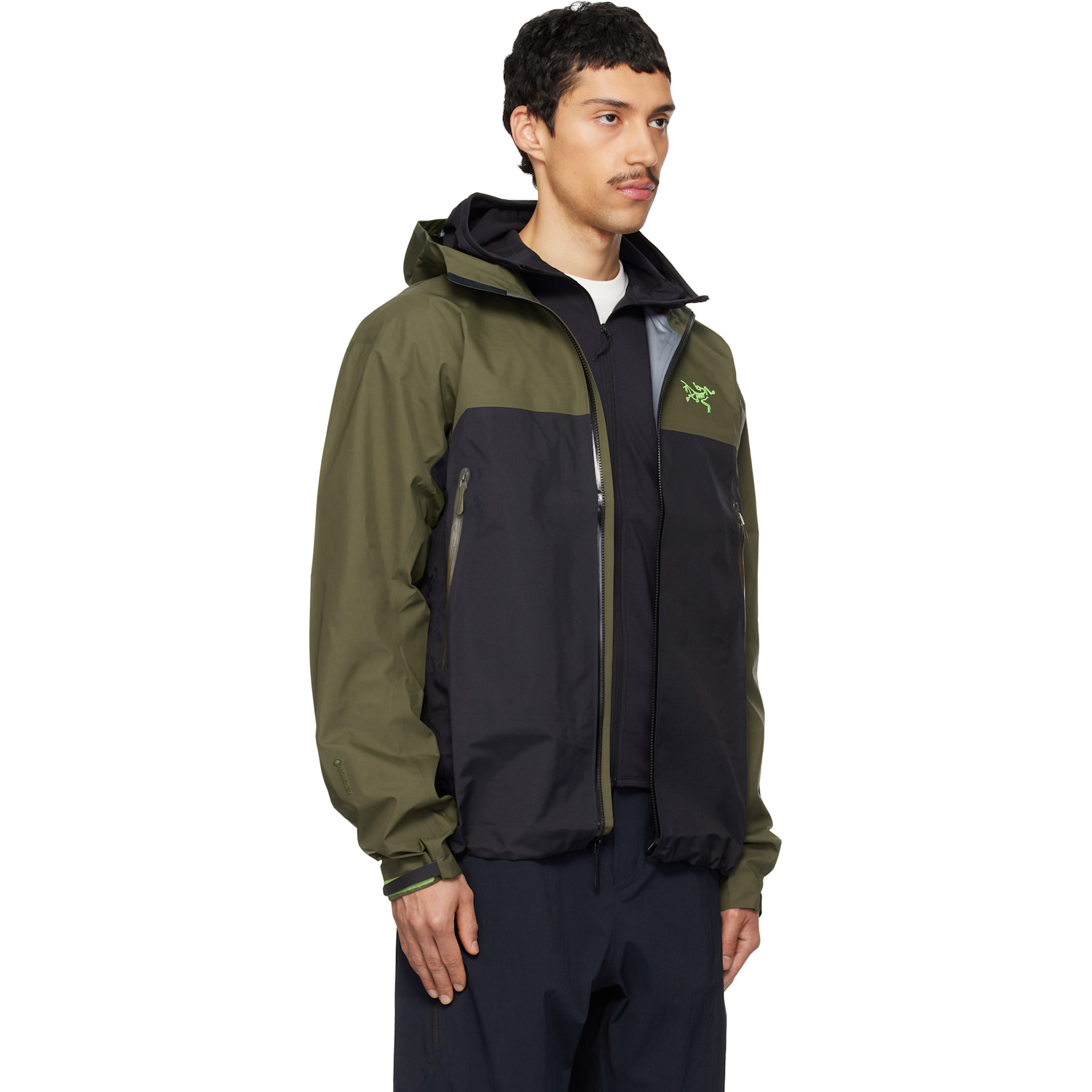  Arc'teryx Green & Black Beta Jacket 