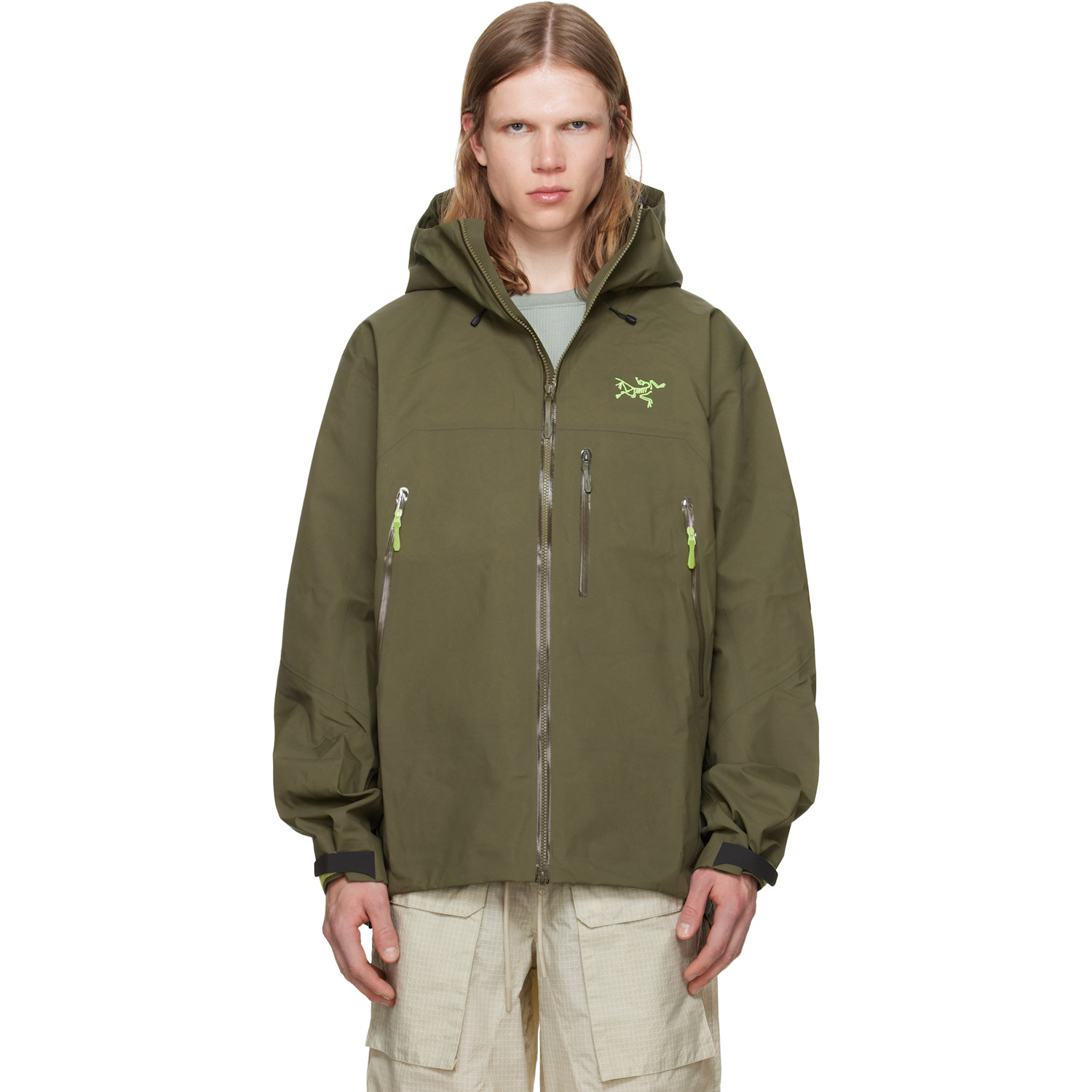 Arc'teryx Khaki Beta SV Jacket