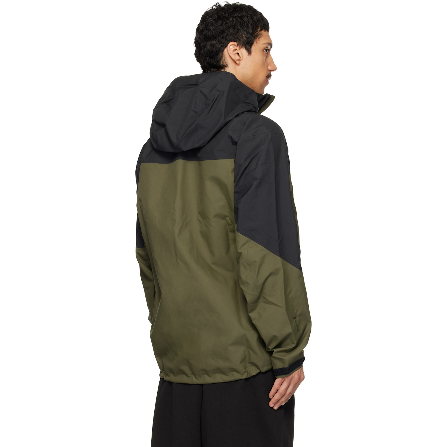  Arc'teryx Black & Green Alpha Sv Jacket 