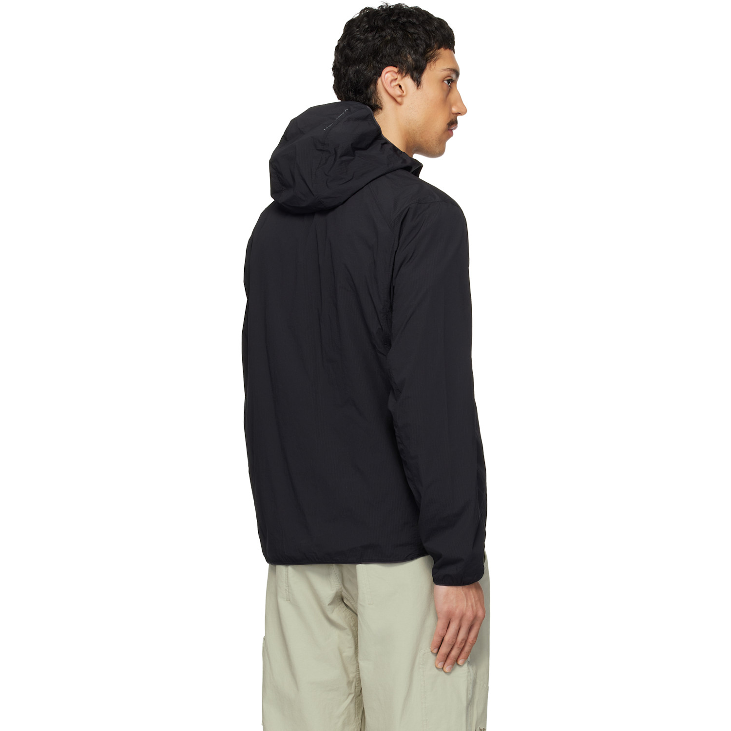  Arc'teryx Black Ossa 1/2 Zip Hoodie 