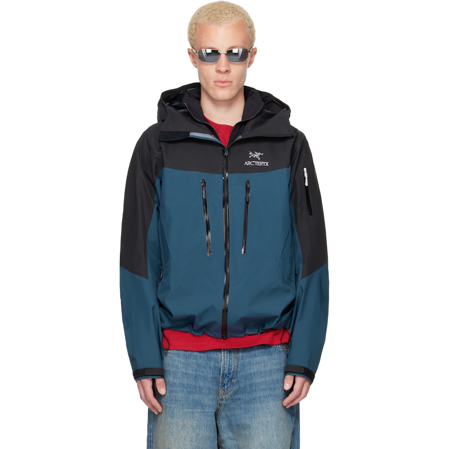Arc'teryx Navy Alpha Sv Jacket