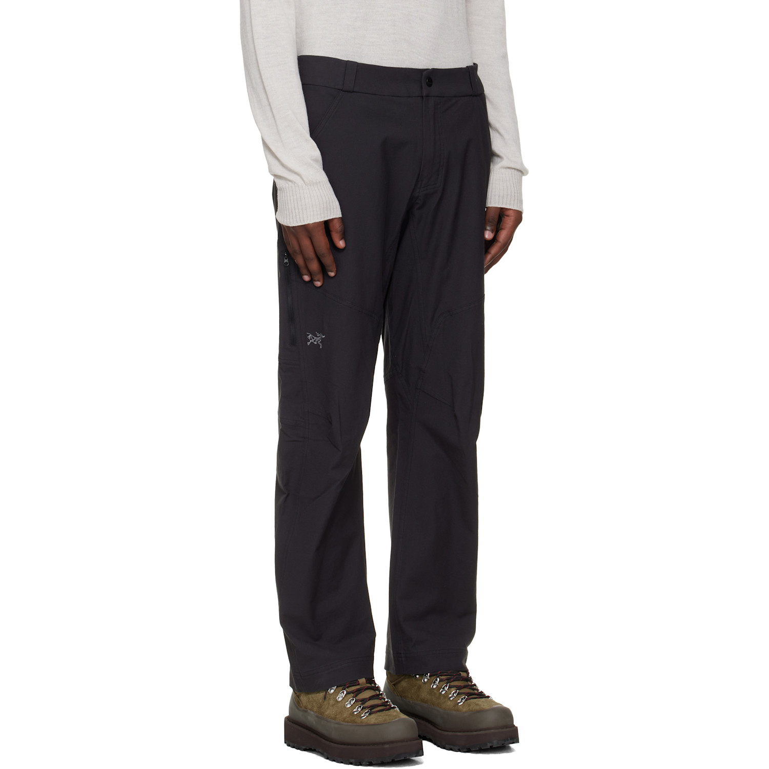  Arc'teryx Black Cronin Cotton Trousers 