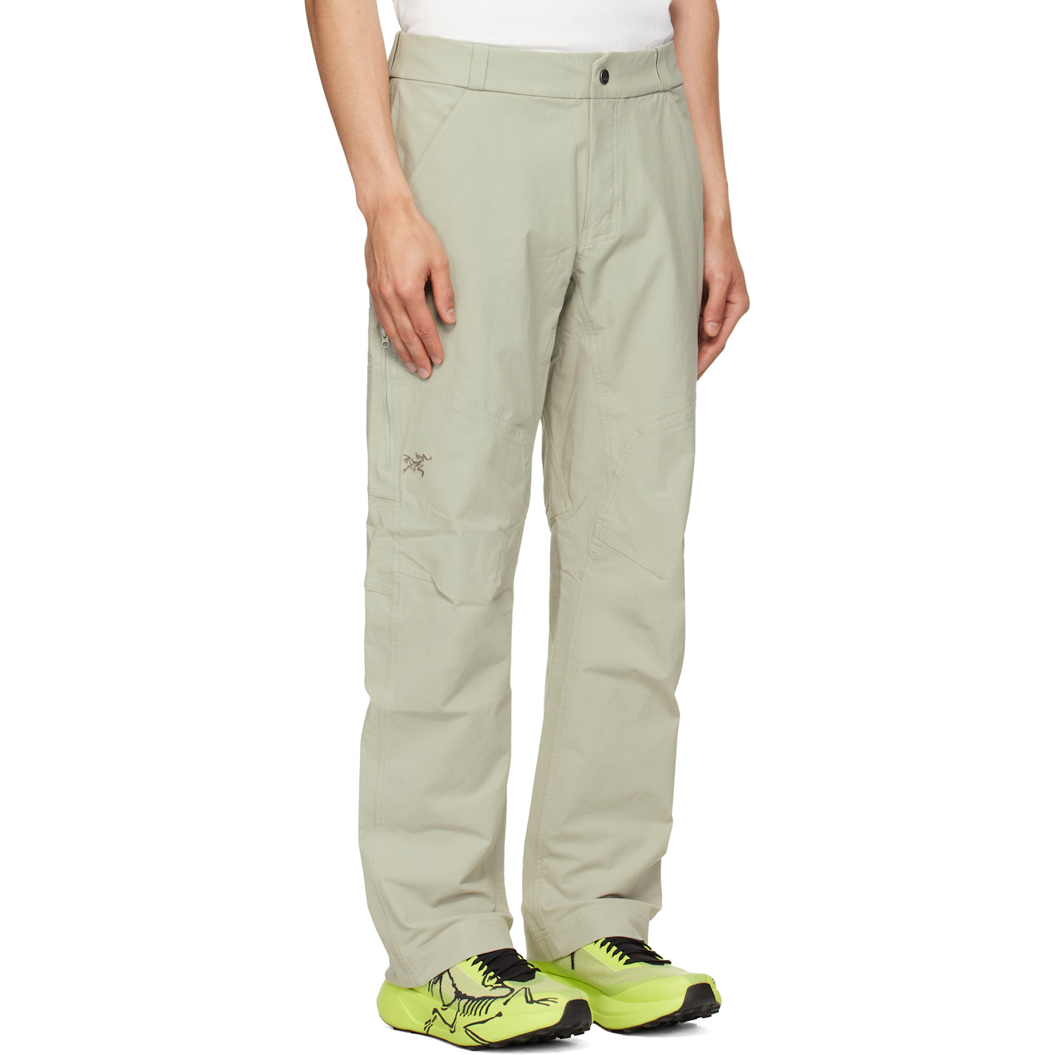  Arc'teryx Beige Cronin Cotton Trousers 
