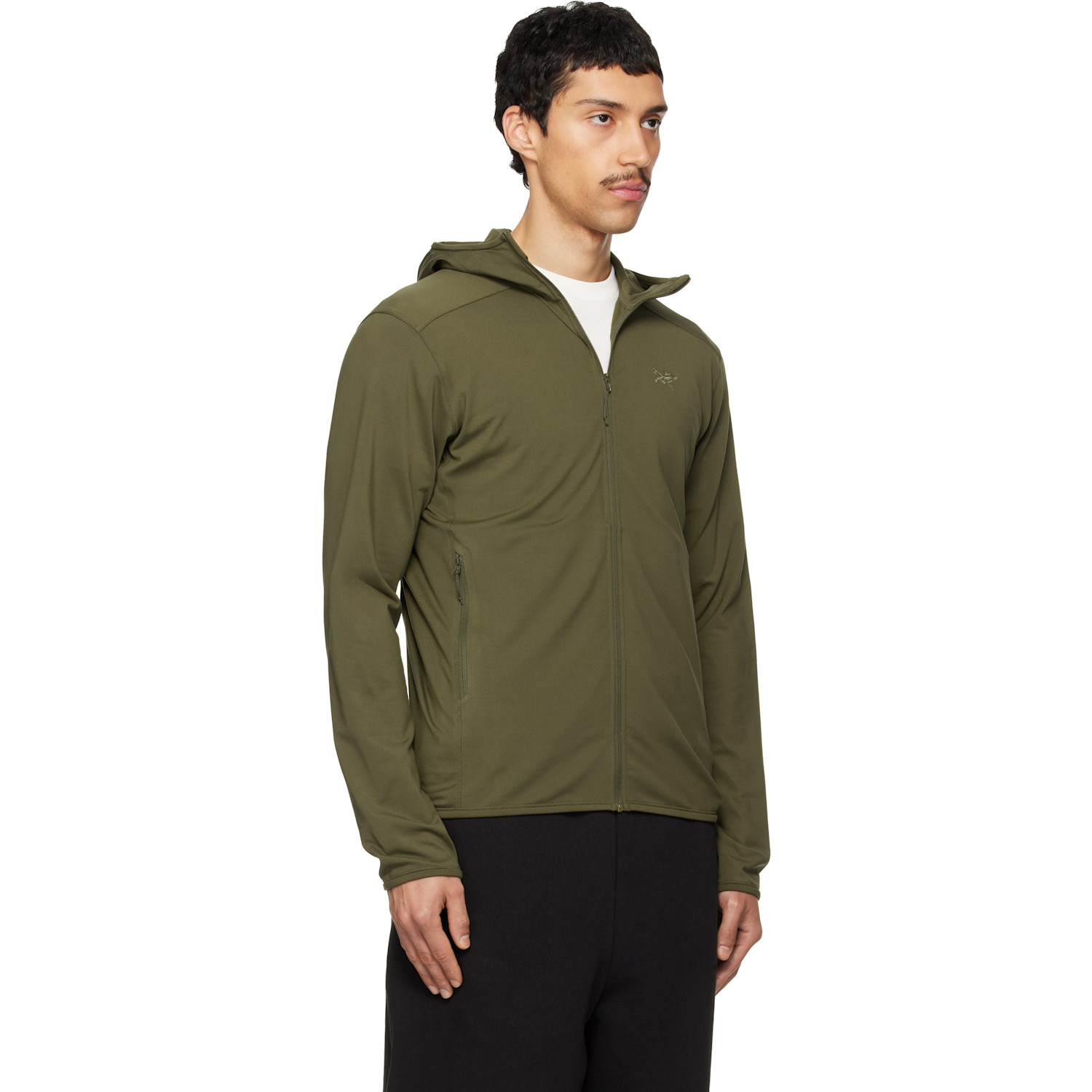  Arc'teryx Green Kyanite Lightweight Hoodie 