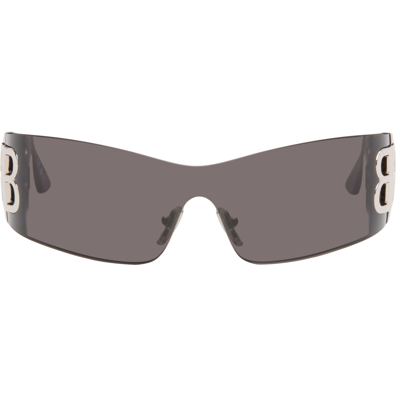 Balenciaga Gray Bossy Sunglasses