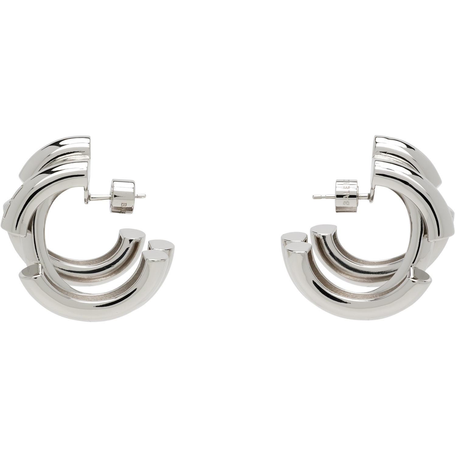 Balenciaga Saint-Germain Hoop Earrings
