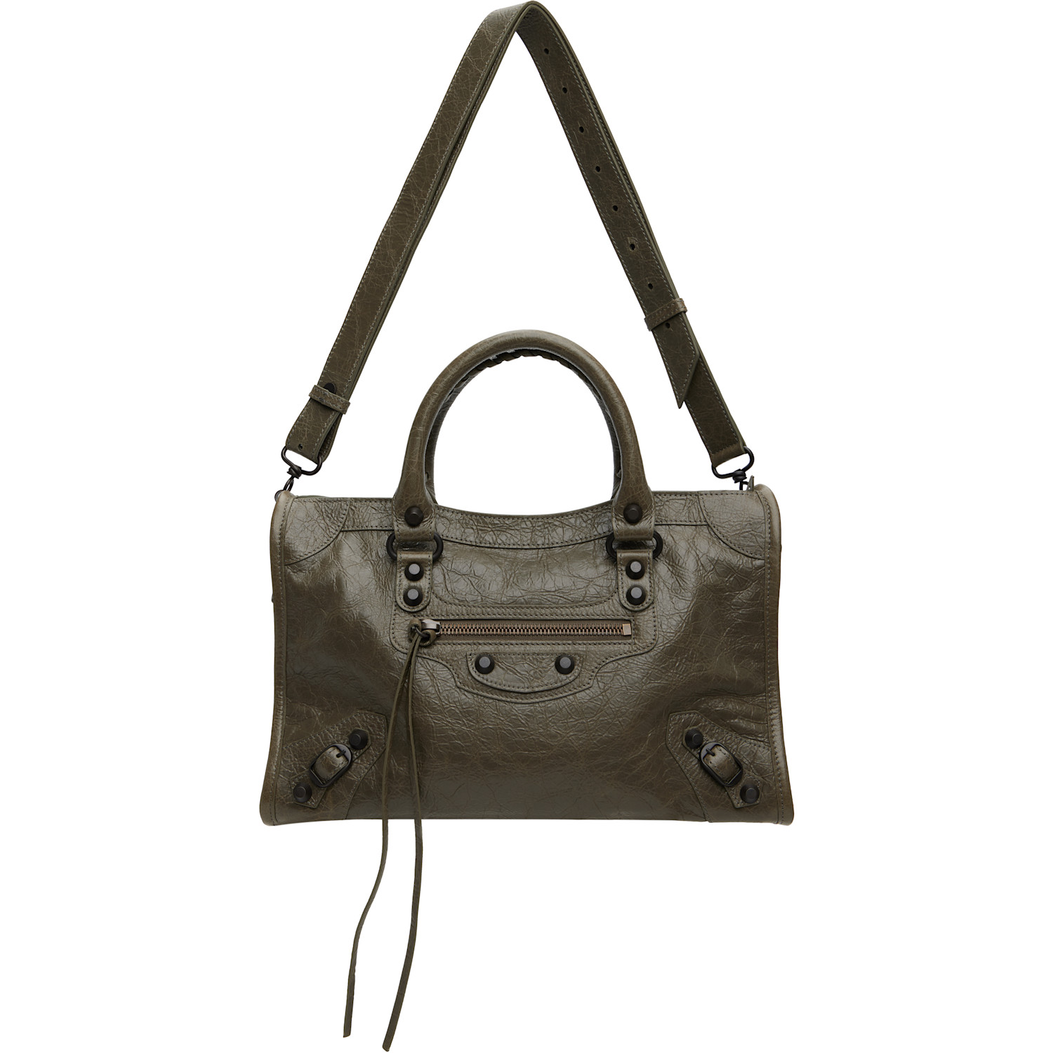 Balenciaga Khaki 'Le City' Small Bag
