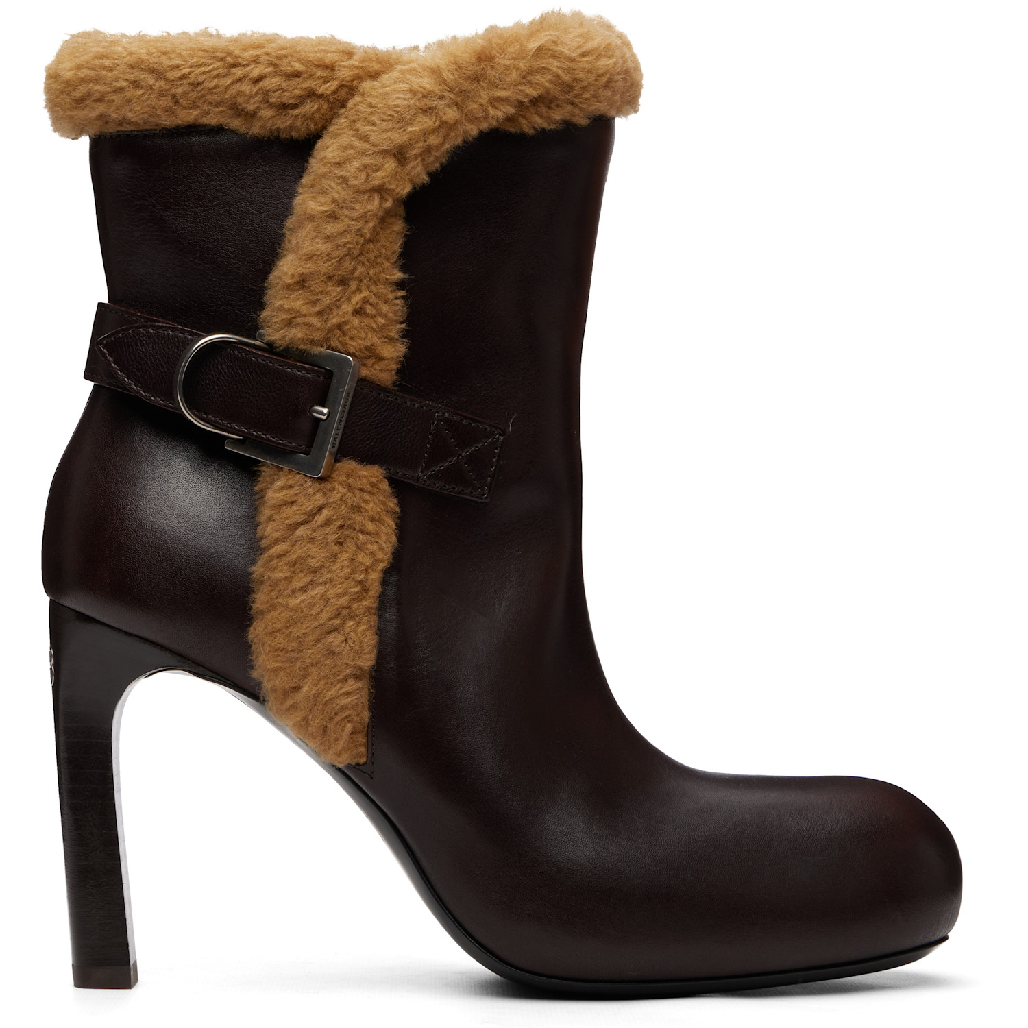 Balenciaga Brown Fargo Boots
