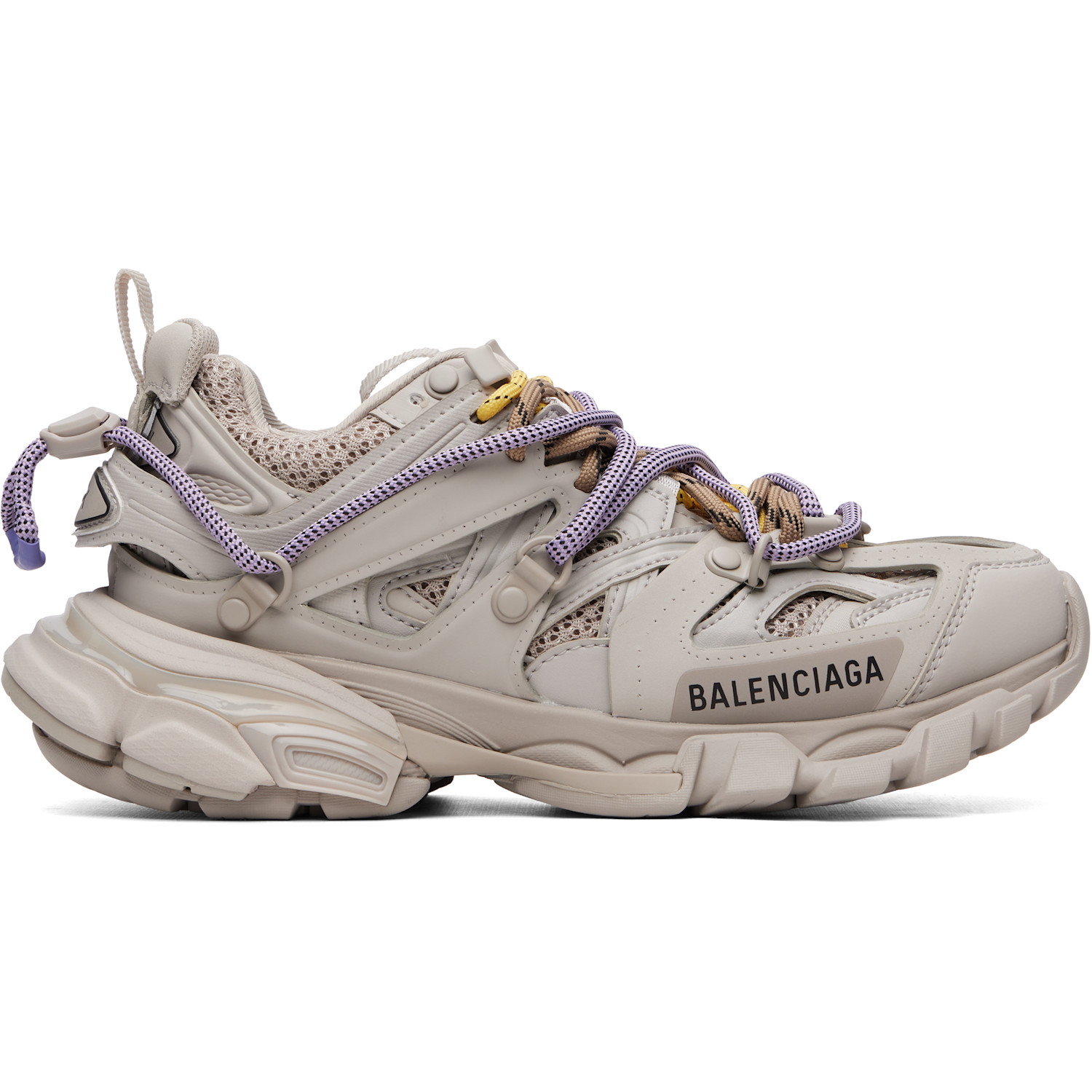 Balenciaga Gray Track Trail Laces Sneakers