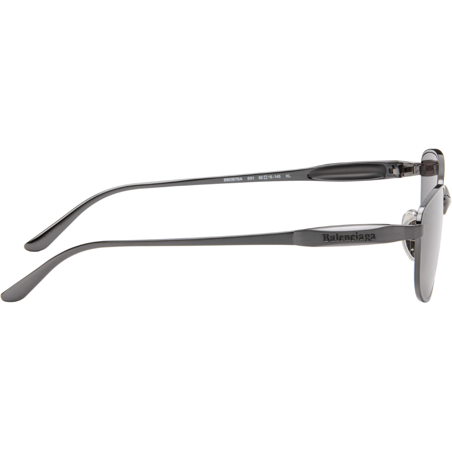  Balenciaga Gray Miami Sunglasses 