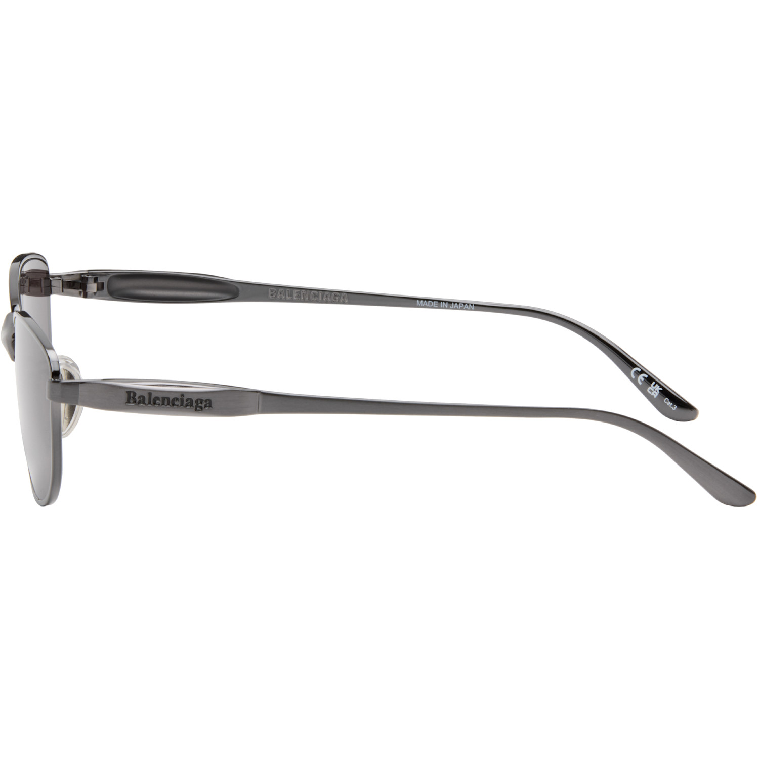  Balenciaga Gray Miami Sunglasses 