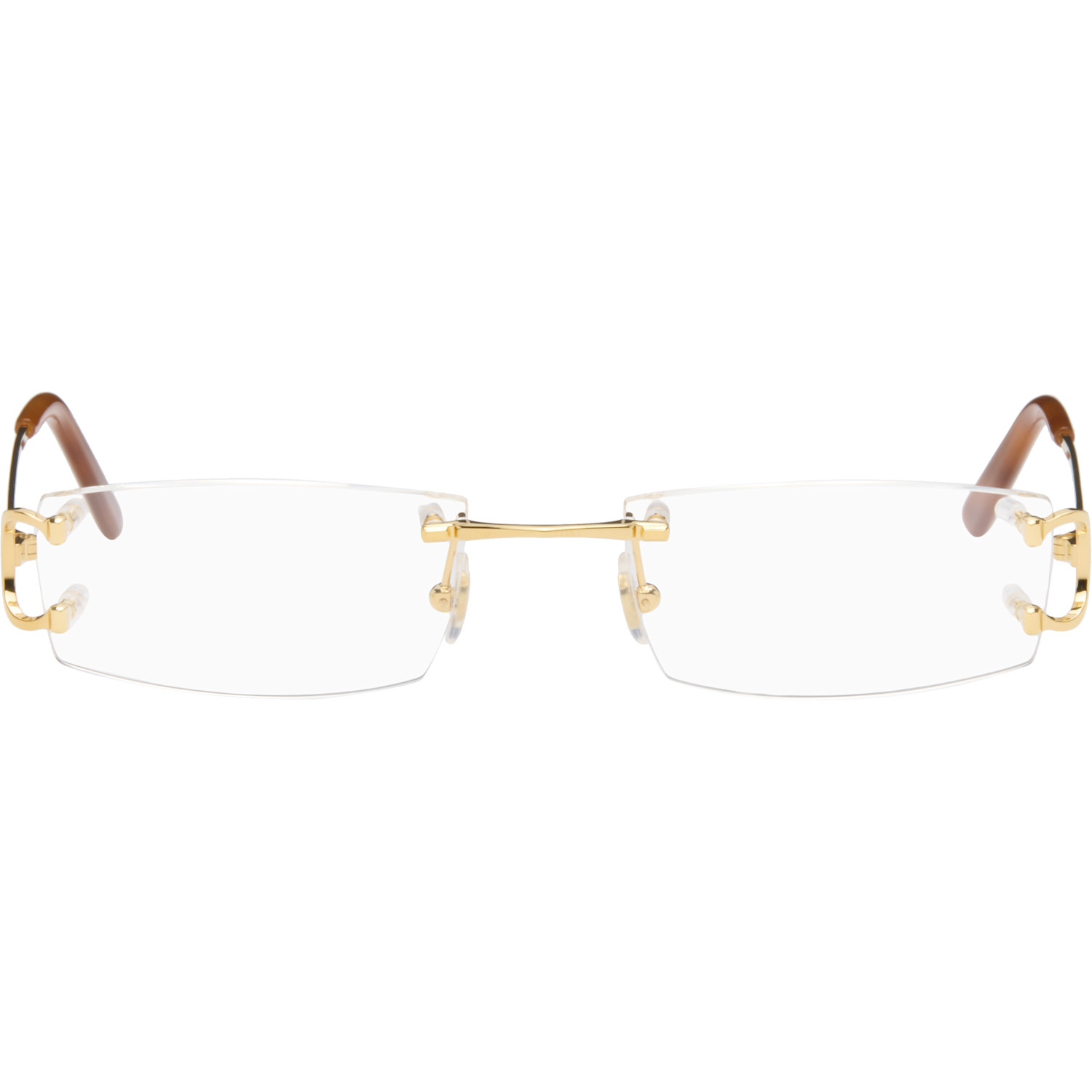 Cartier Gold 'Signature C de Cartier' Glasses