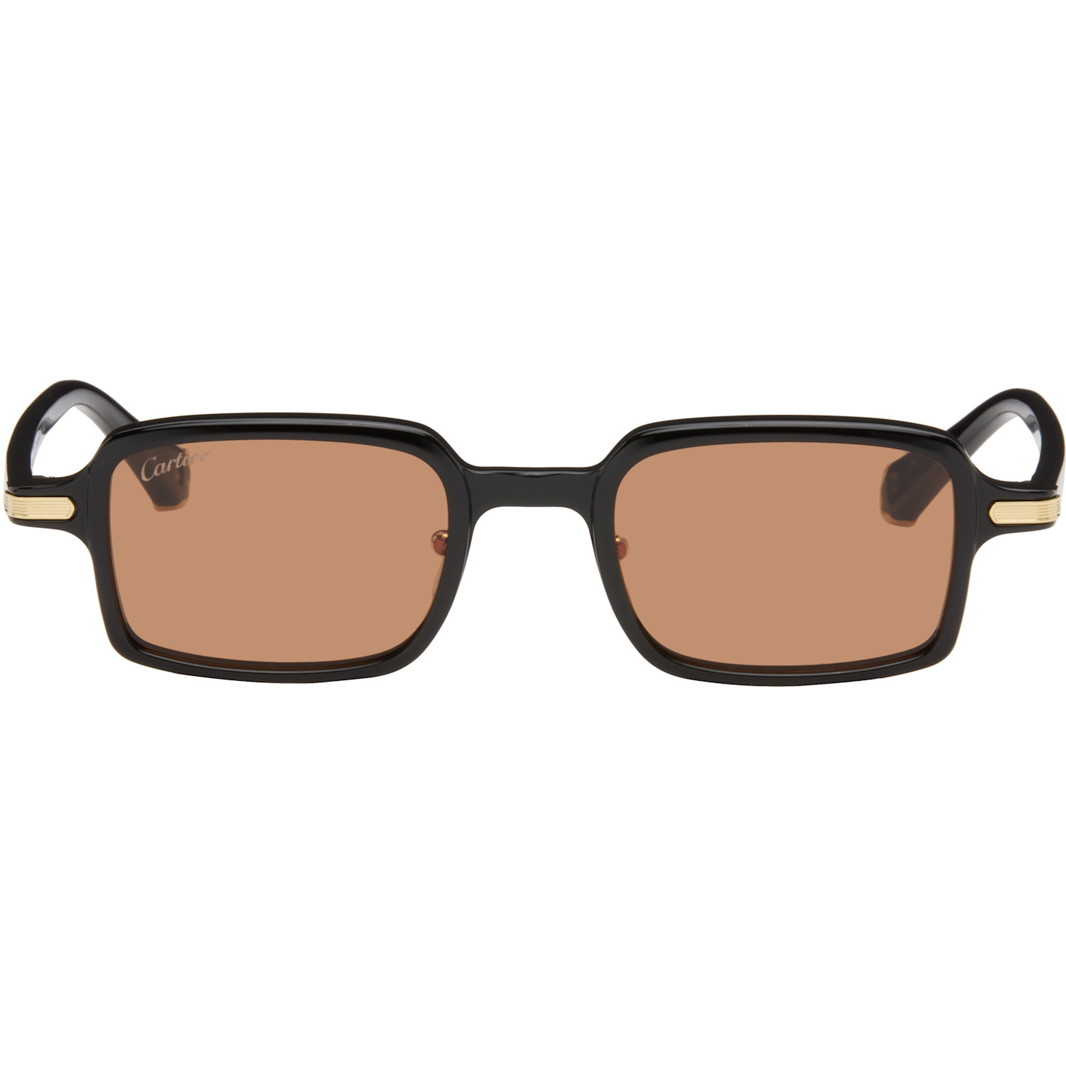 Cartier Black 'Première de Cartier' Sunglasses