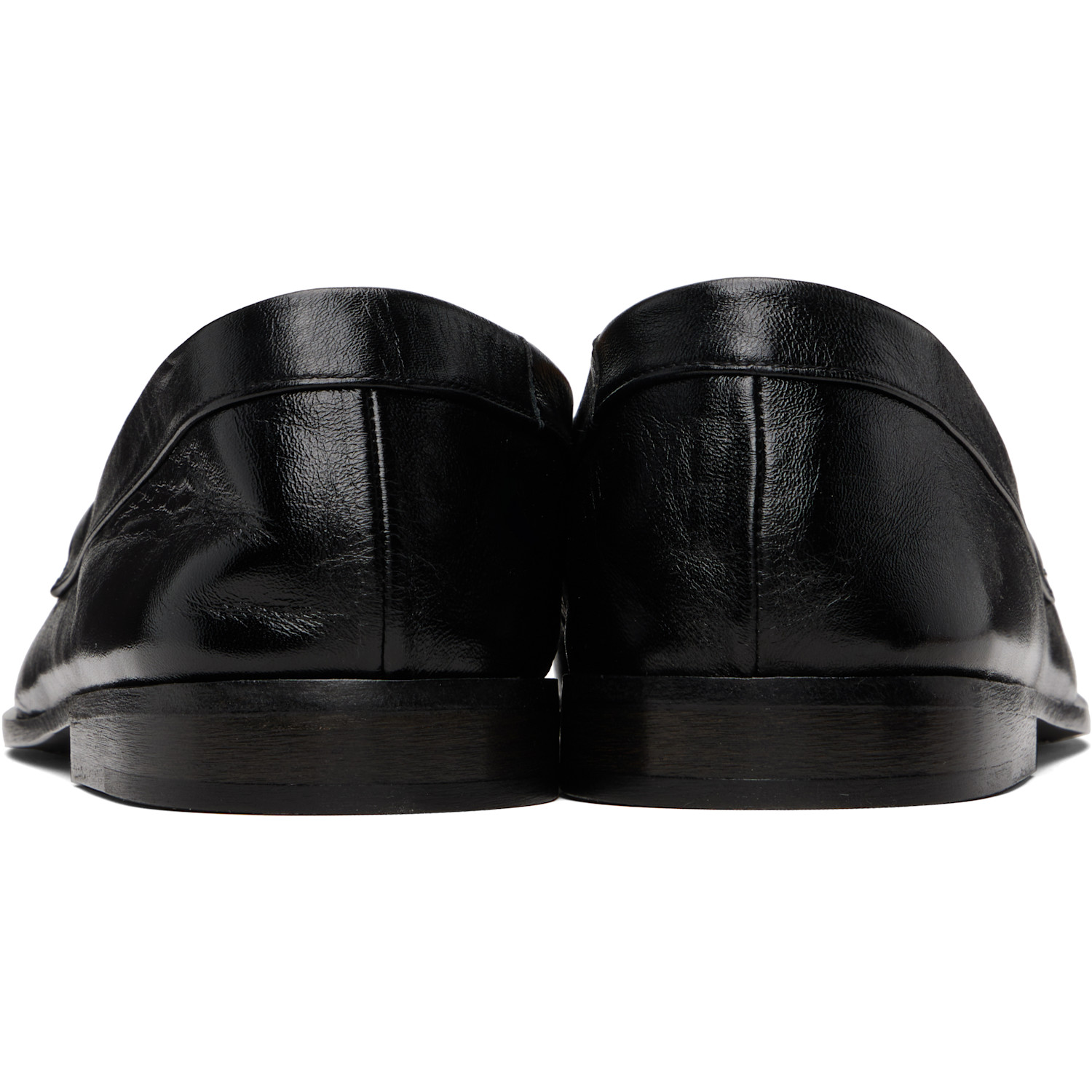  Marsèll Black Mobasso Loafers 