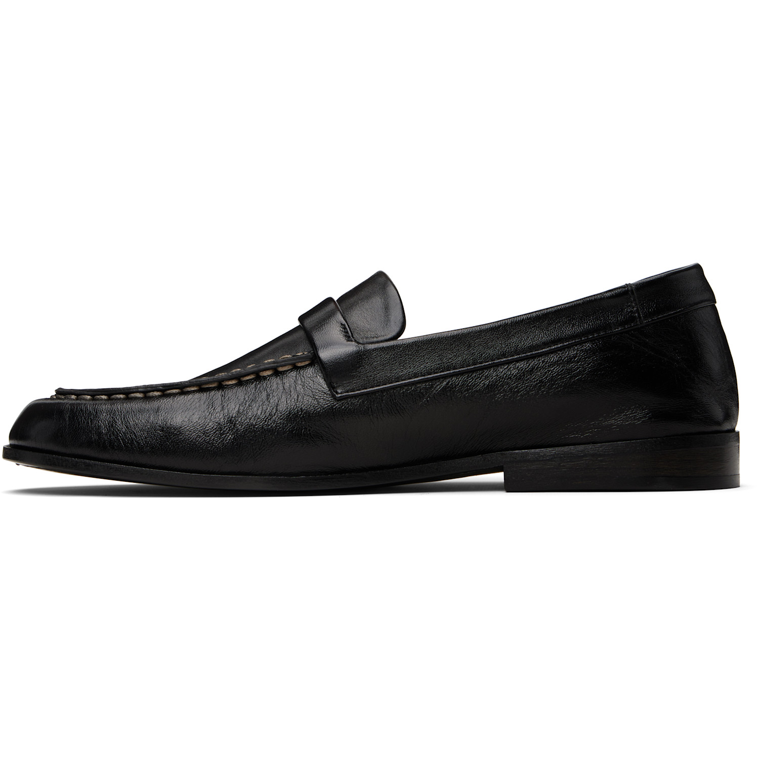  Marsèll Black Mobasso Loafers 