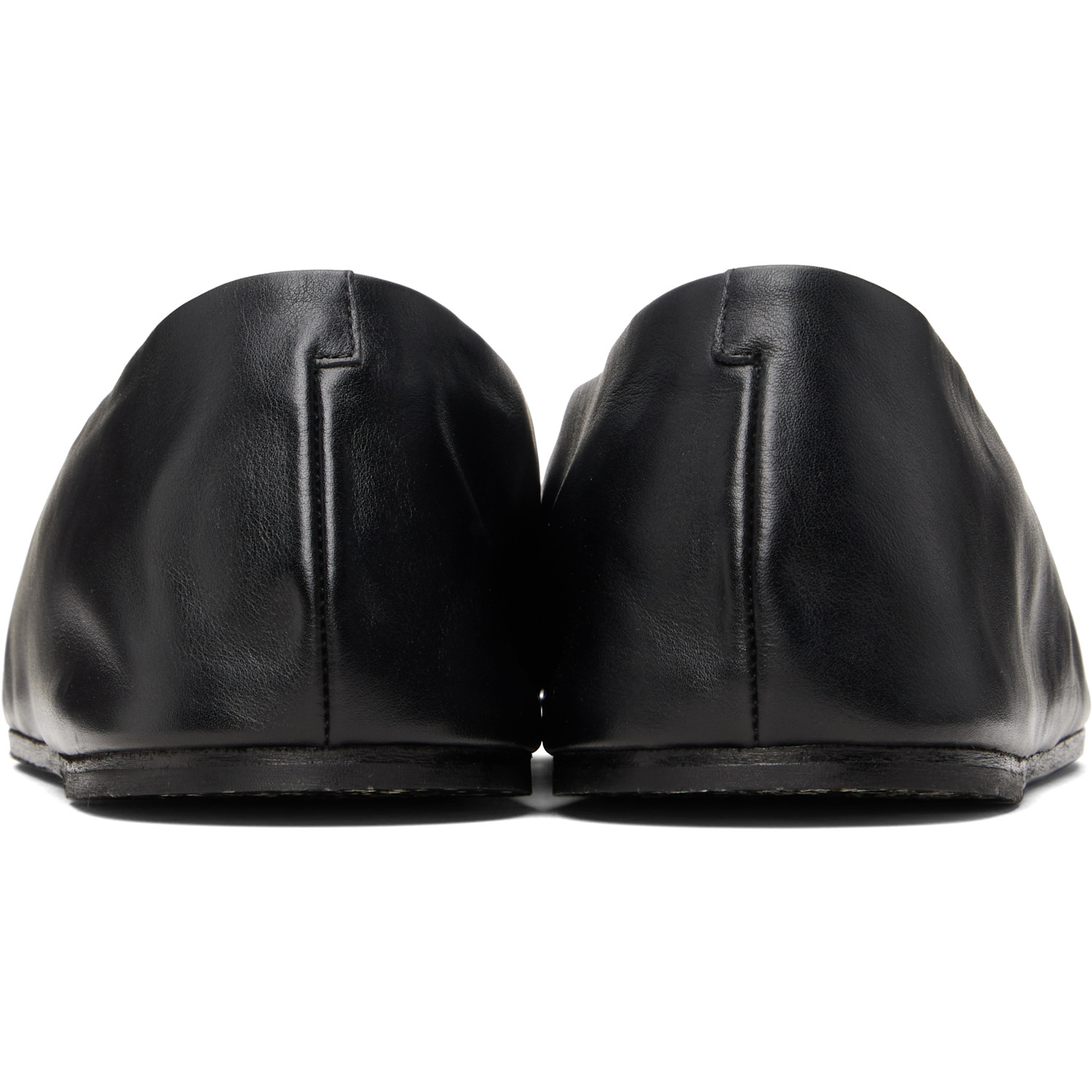  Marsèll Black Coltellaccio Slip-on Loafers 