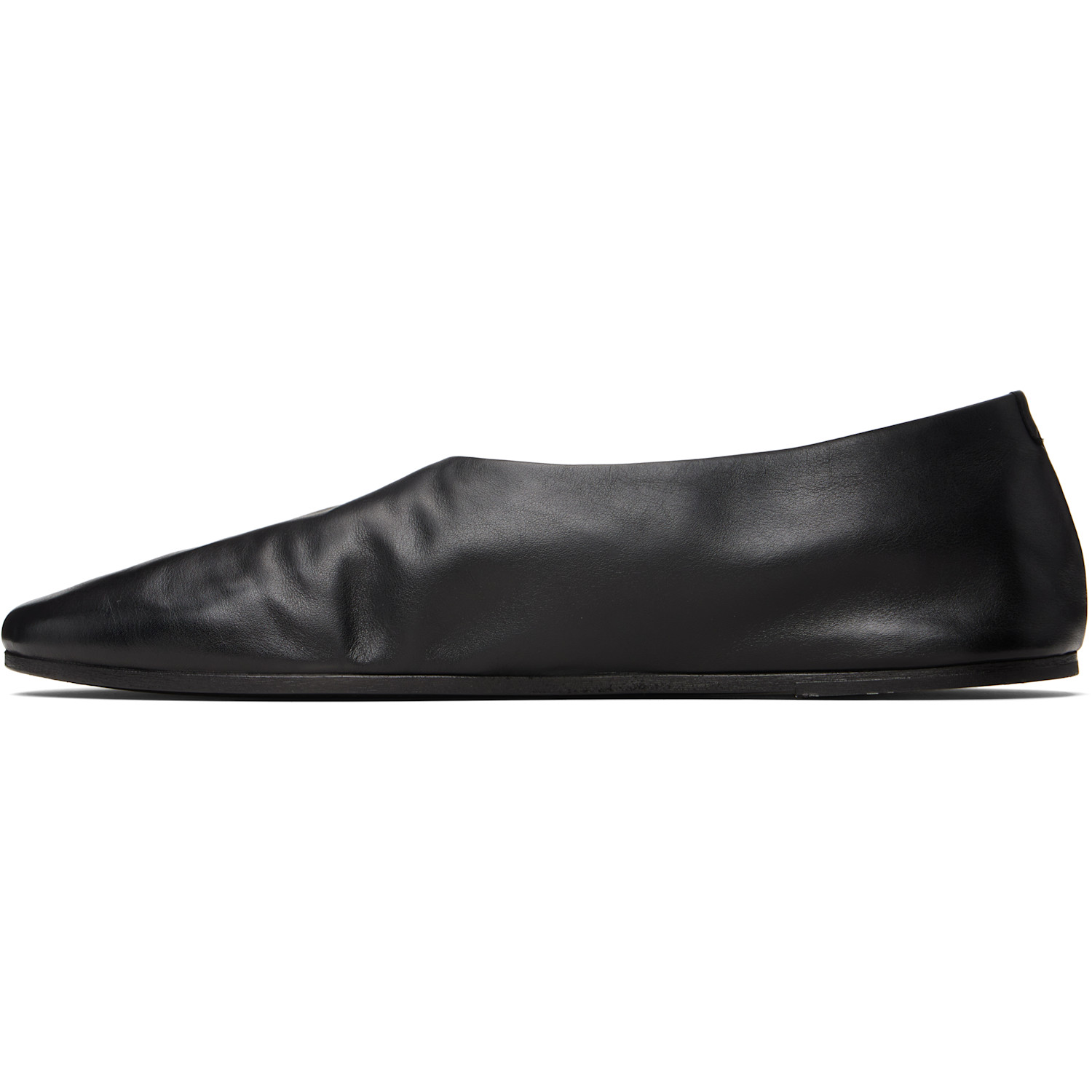  Marsèll Black Coltellaccio Slip-on Loafers 