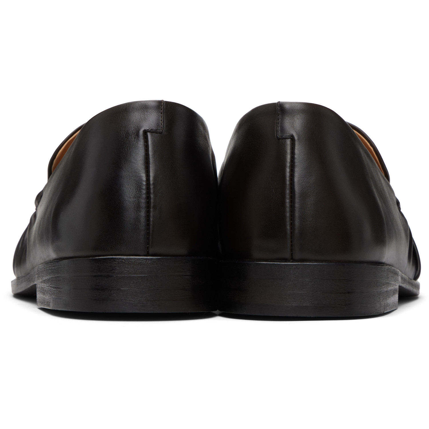  Marsèll Brown Mocassino Leather Loafers 