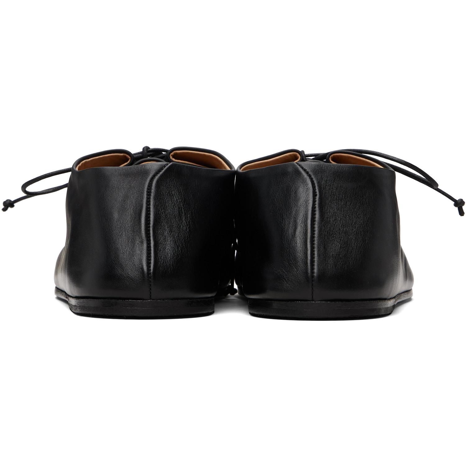  Marsèll Black Steccoblocco Leather Derbys 