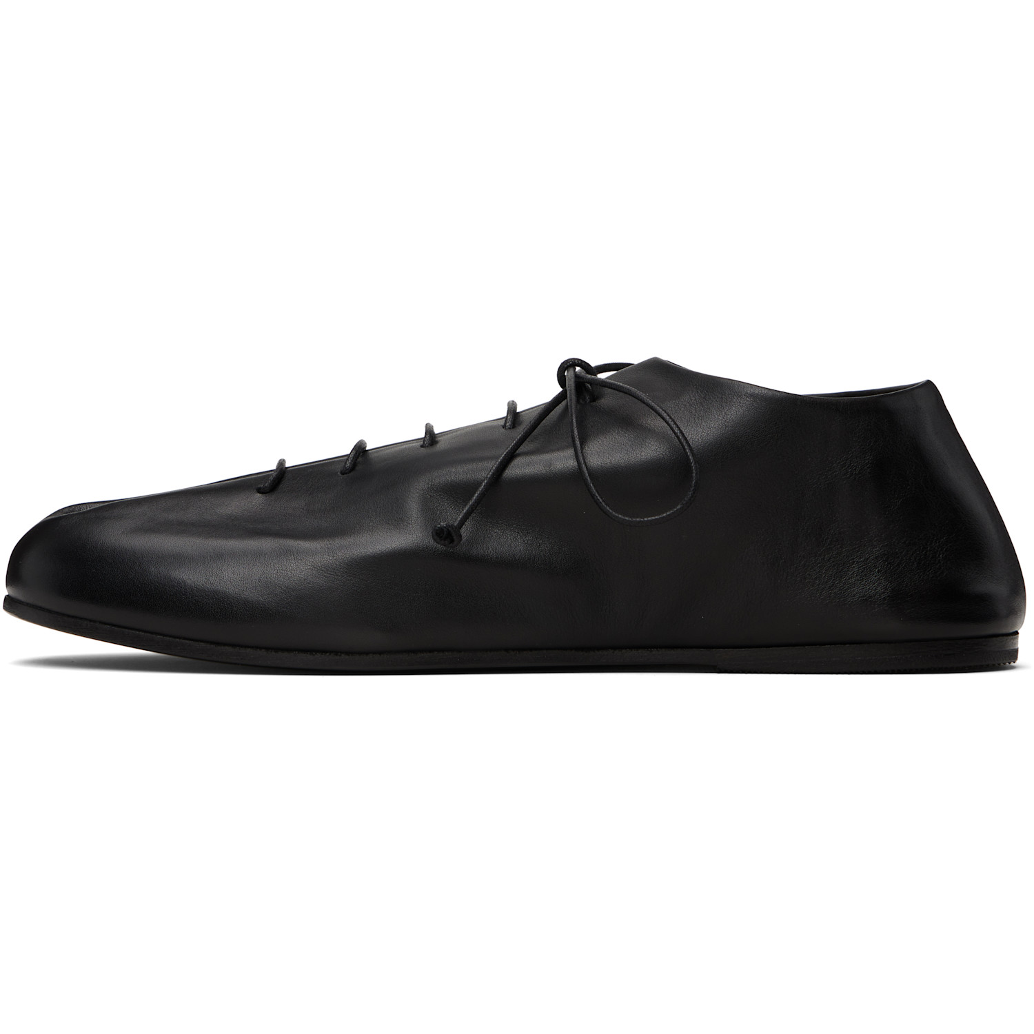  Marsèll Black Steccoblocco Leather Derbys 