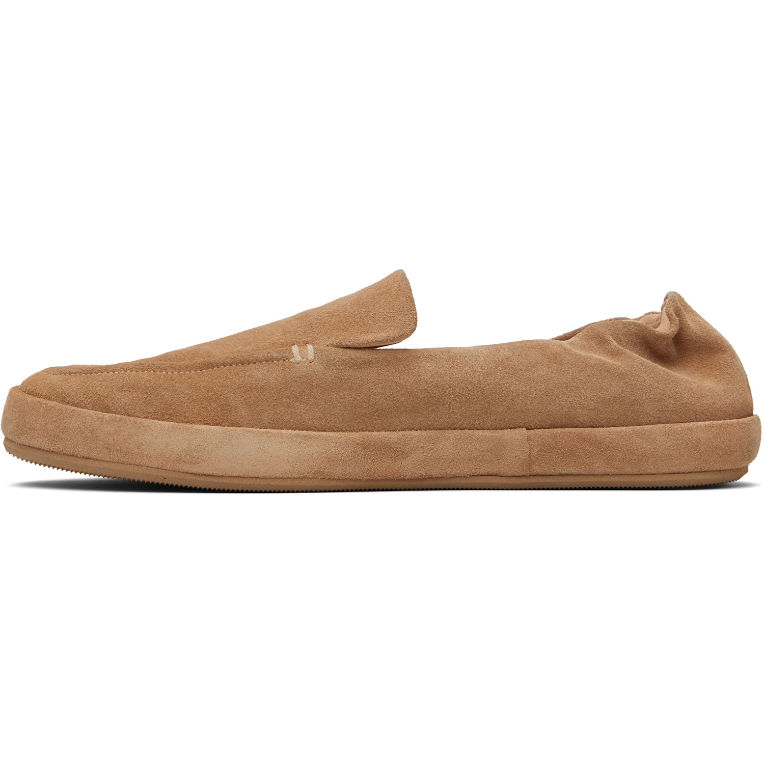  Marsèll Tan Scatopelle Suede Loafers 