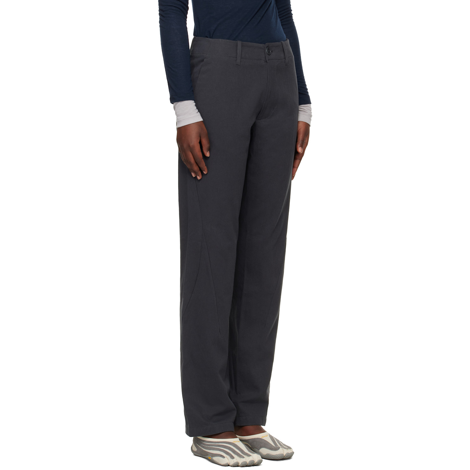  Post Archive Faction (paf) Gray Stream Trousers 