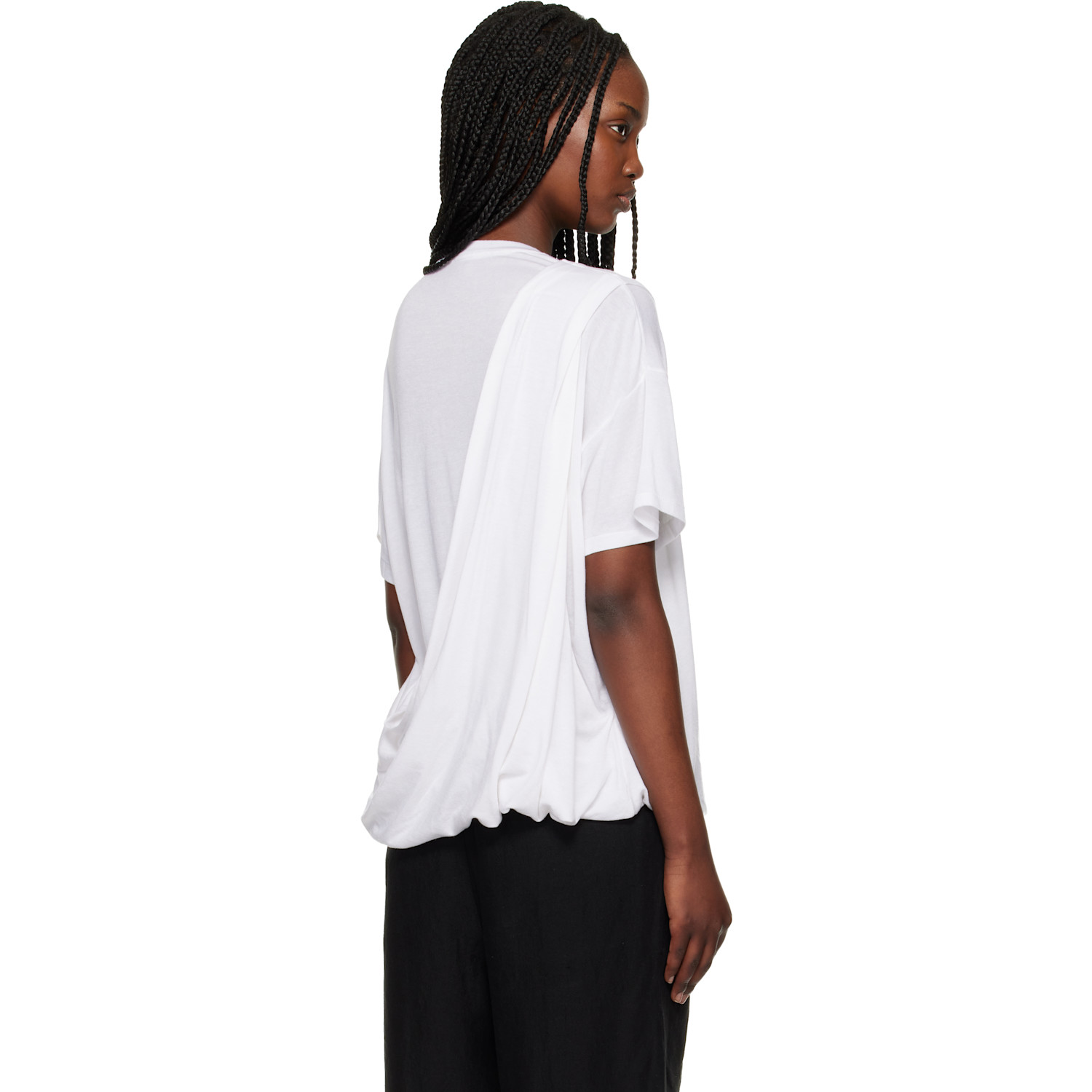  Post Archive Faction (paf) White Drifter T-shirt 