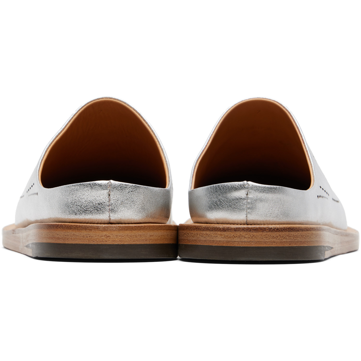  Post Archive Faction (paf) Silver Breath Slip-on Loafers 